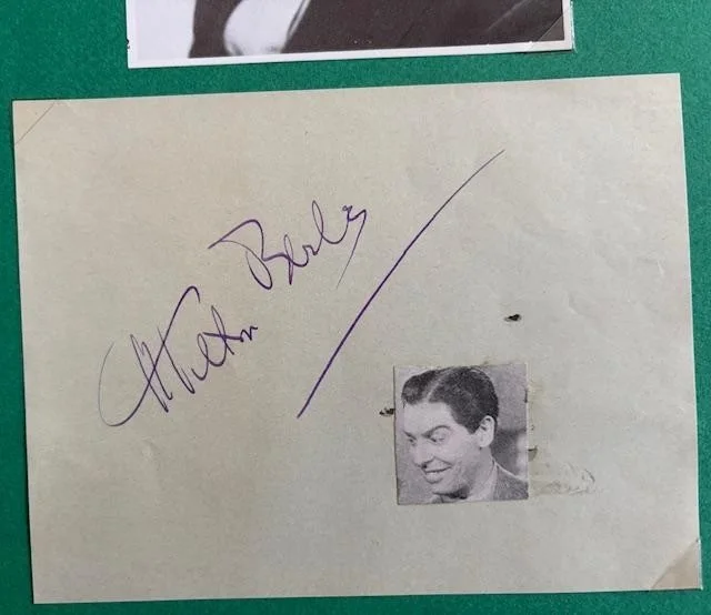 Milton Berle — MILTON BERLE autograph and photo, image 2