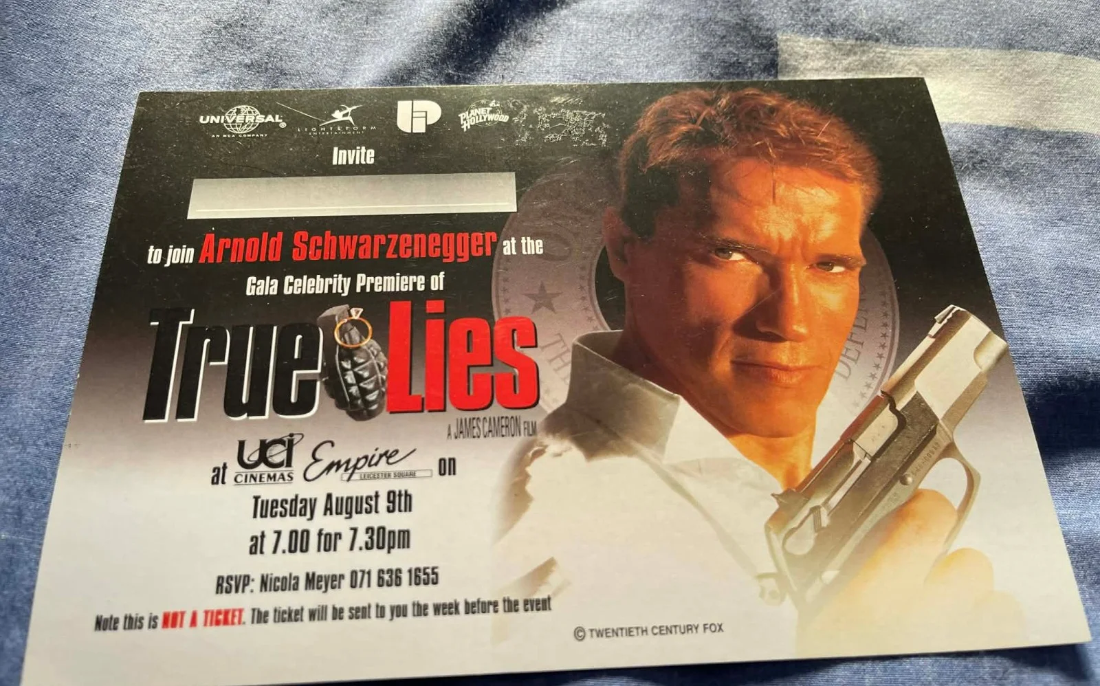 True Lies - UK Press Kit, image 3