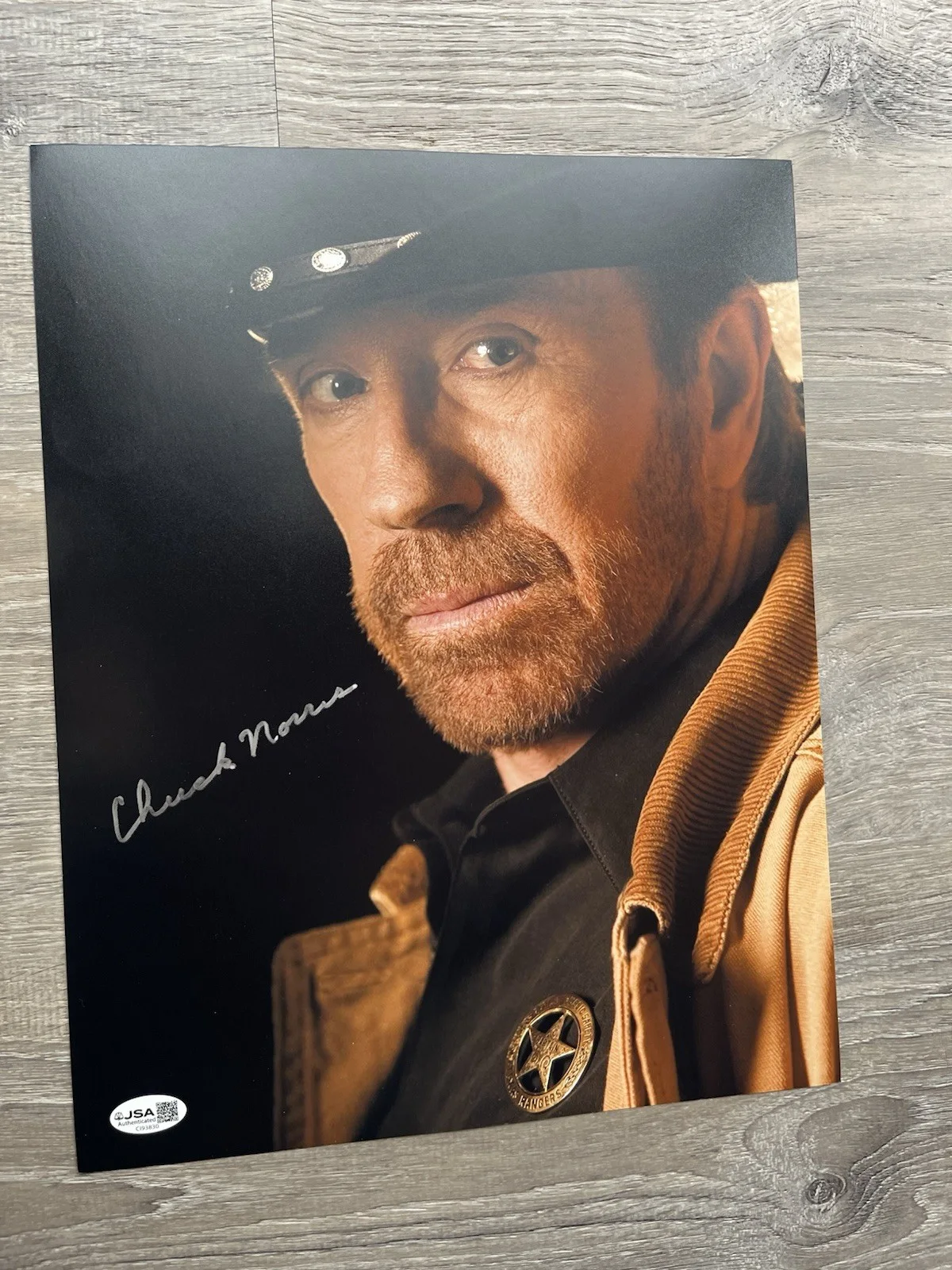 Chuck Norris — Chuck Norris Signed Walker Texas Ranger 11x14 Photo JSA COA, изображение 5
