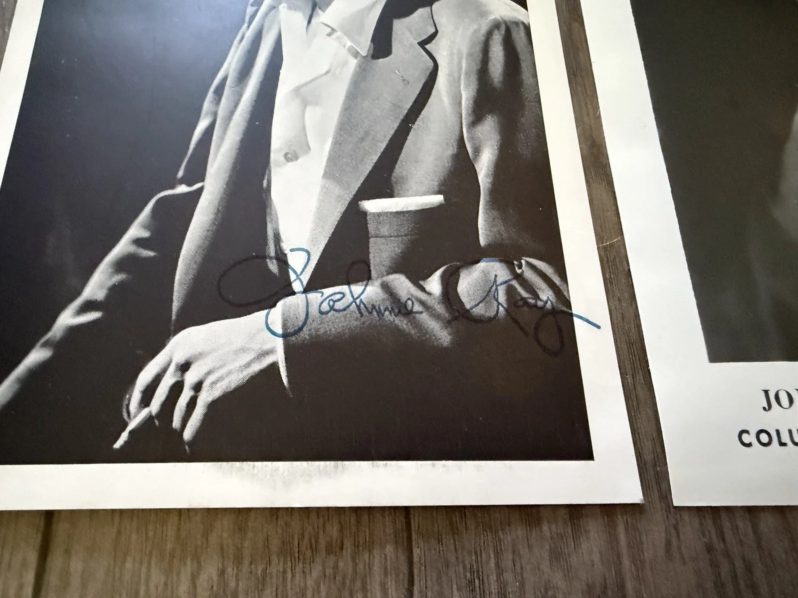 Johnnie Ray — Johnnie Ray Autographed 5 x 7 Photo & Publicity Photo 8 x 10, изображение 3