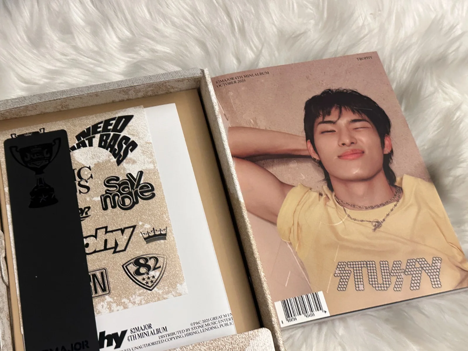 82MAJOR - ALL MEMBER Autograph(Signed) PROMO ALBUM KPOP, изображение 4