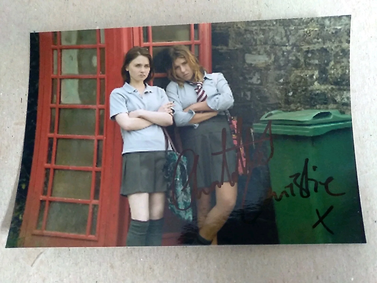 Charlotte Christie Signed Autograph 6x4in Photo Casey Shaw - Tamara Drewe, image 2