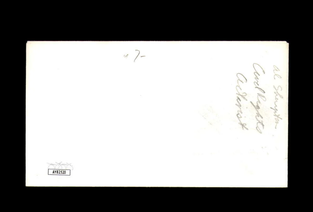 Al Sharpton — Al Sharpton JSA Coa Signed 1980 First Day Cover Cache FDC Autograph, image 2