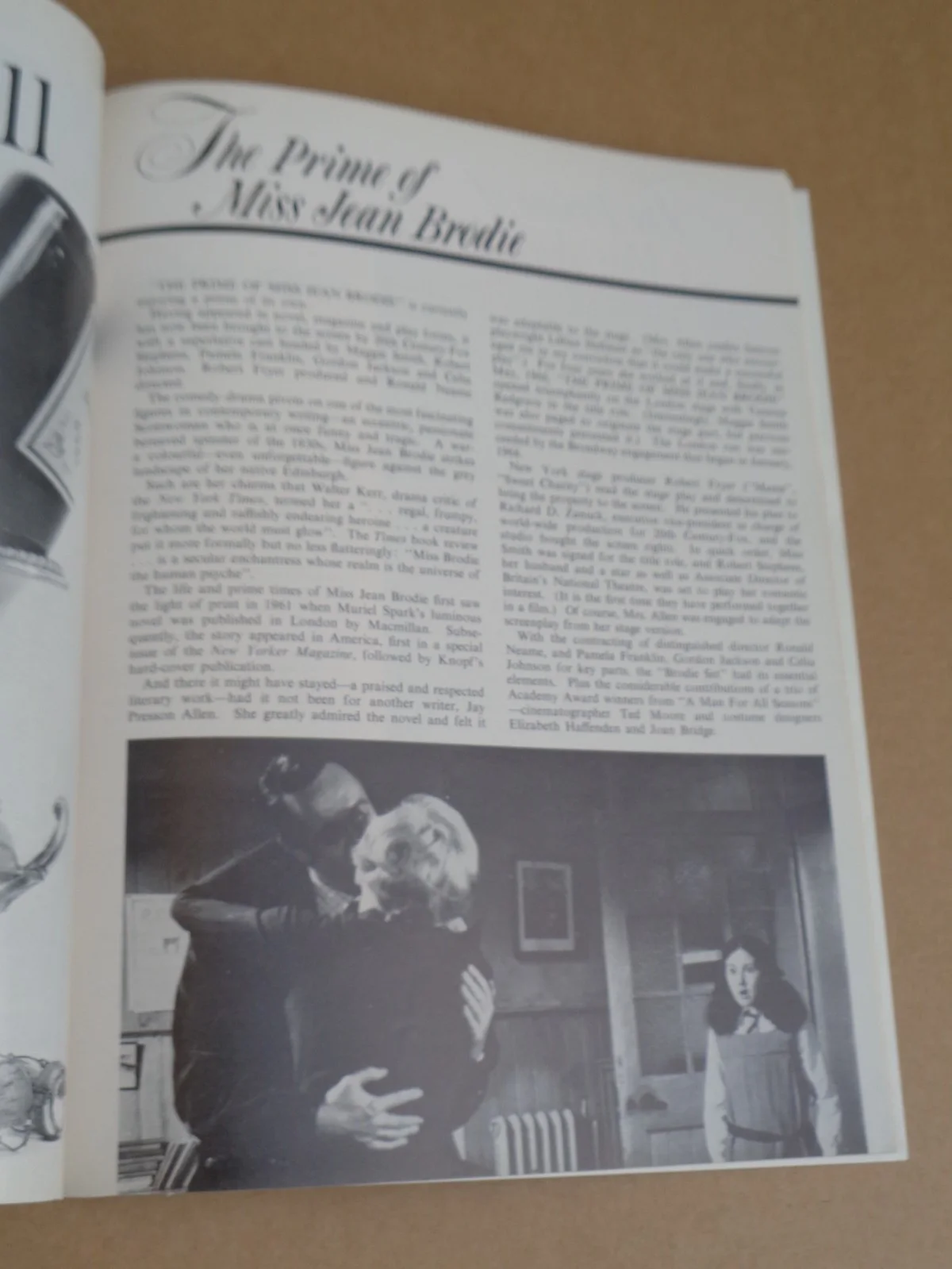 The Prime of Miss Jean Brodie 1969 Royal Film Performance Brochure(Maggie Smith), изображение 3