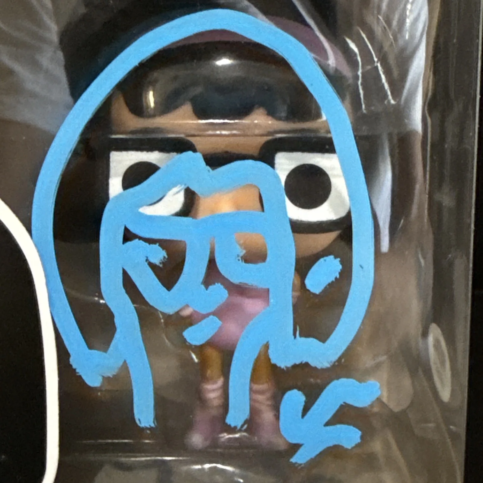 Dan Mintz — Funko Pop Tina Belcher #104 Signed & Sketched By Dan Mintz Rare Bobs Burgers PSA, изображение 5