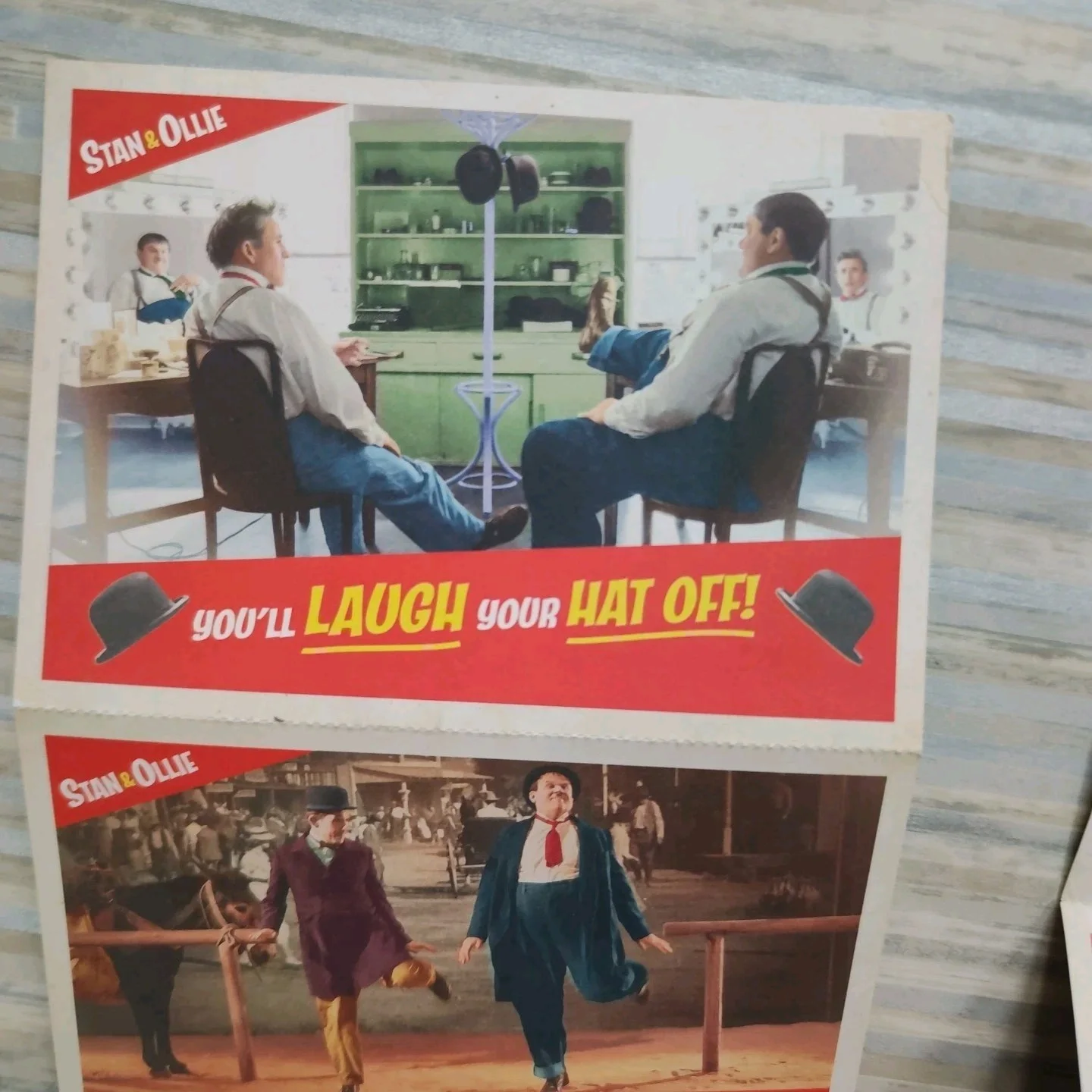 Stan & Ollie ODEON Postcards: 7 Picture Postcards (Laurel And Hardy Movie) 3x, изображение 5