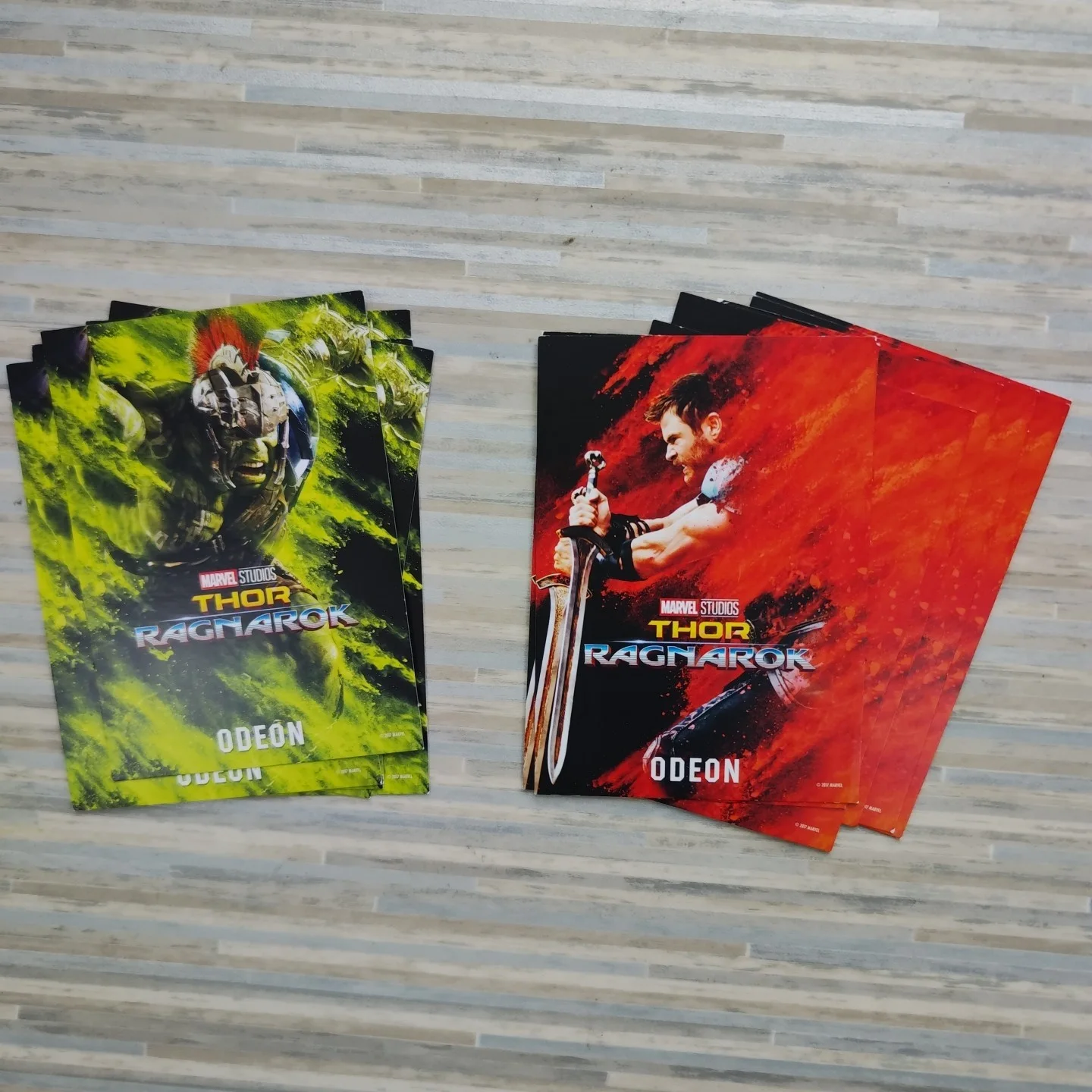 15x Thor Ragnarok Postcards Odeon Cinema Marvel MCU Hulk, image 2