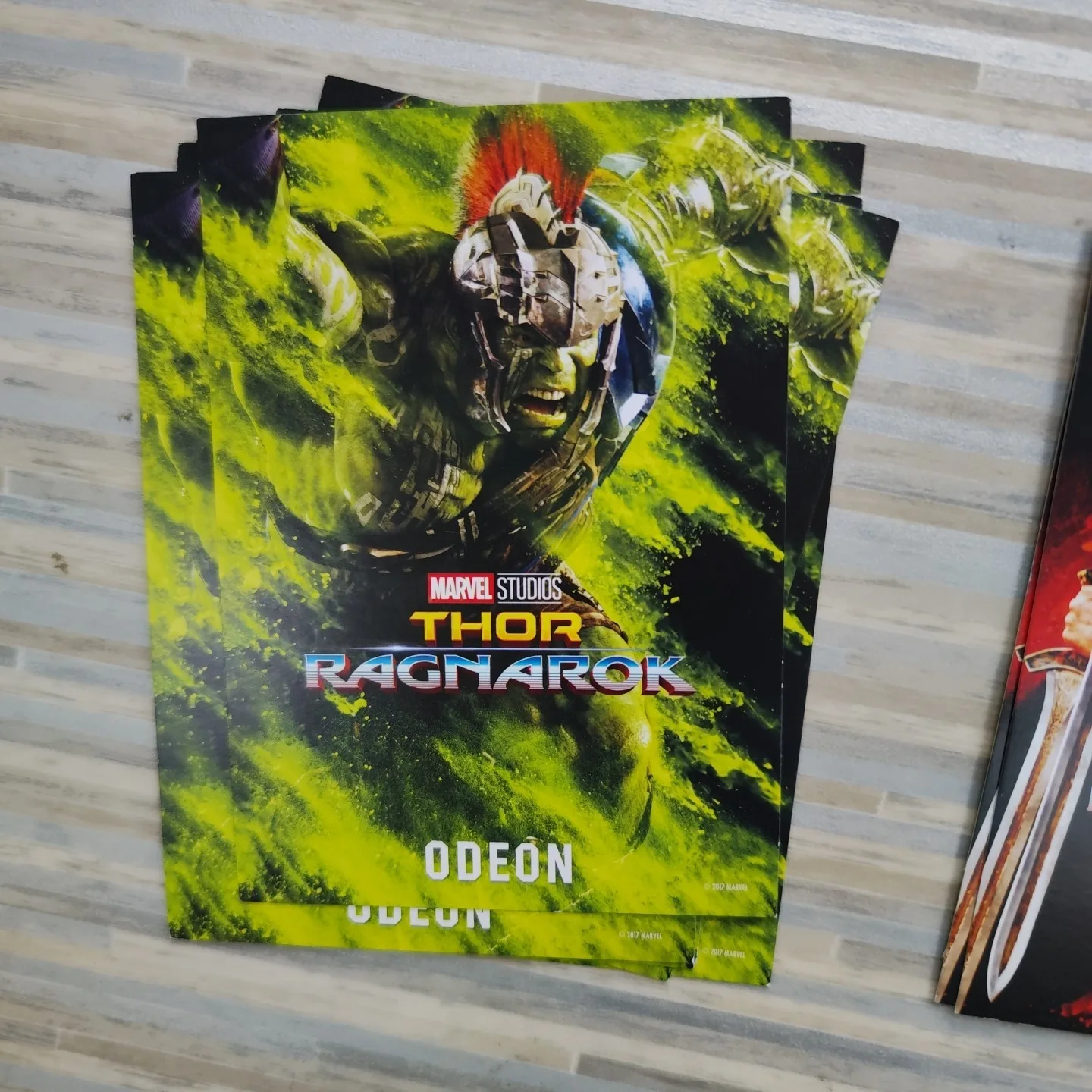 15x Thor Ragnarok Postcards Odeon Cinema Marvel MCU Hulk, image 4