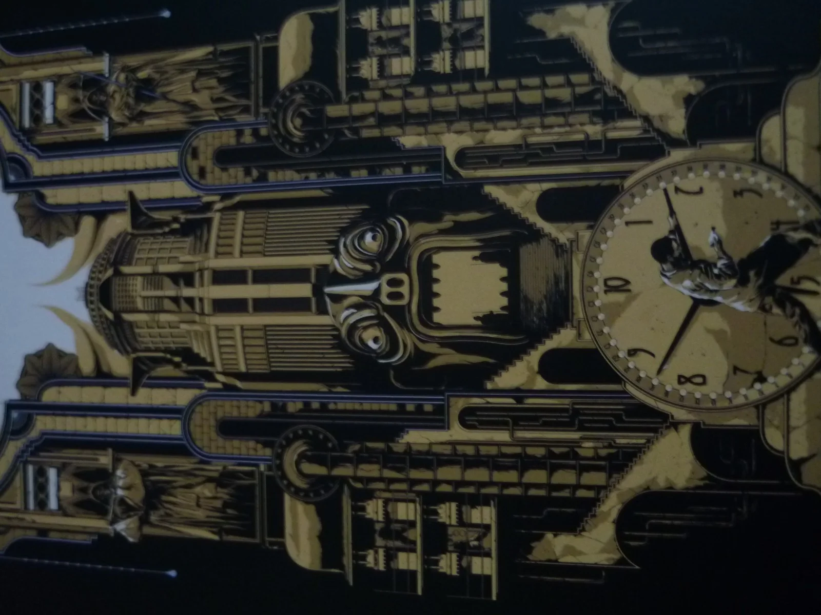 a4 Framed mounted poster cinema screening metropolis ein film von fritz lang, изображение 2