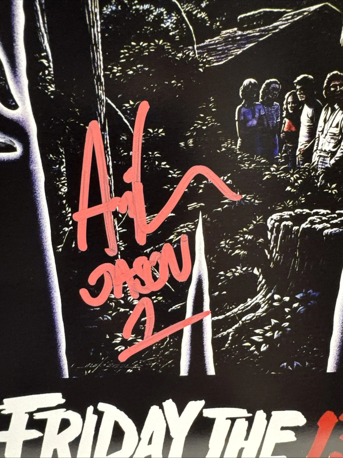 Ari Lehman — Ari Lehman Autographed Friday the 13th Horror 8x10 Photo JSA Authenticated M, изображение 2