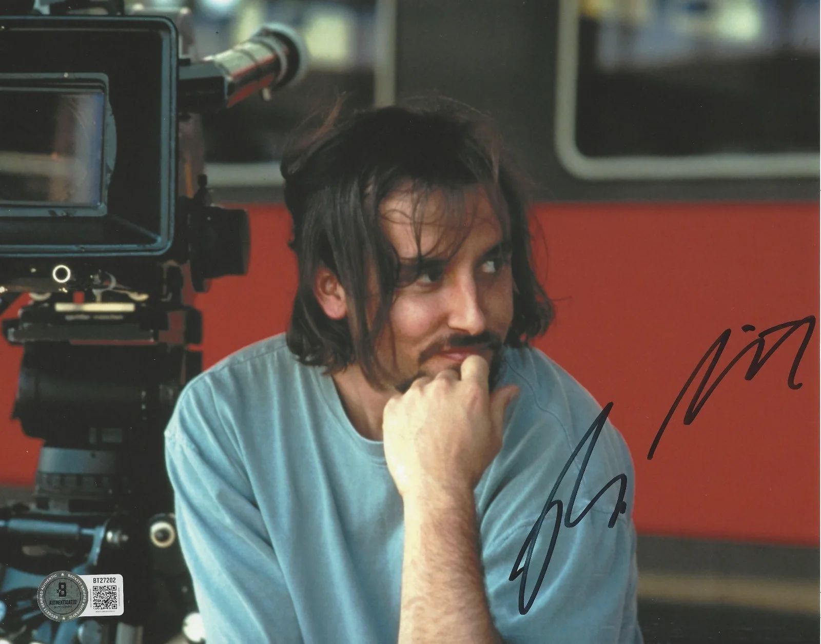 DIRECTOR RICHARD LINKLATER SIGNED DAZED AND CONFUSED 8x10 PHOTO BECKETT COA, image 2