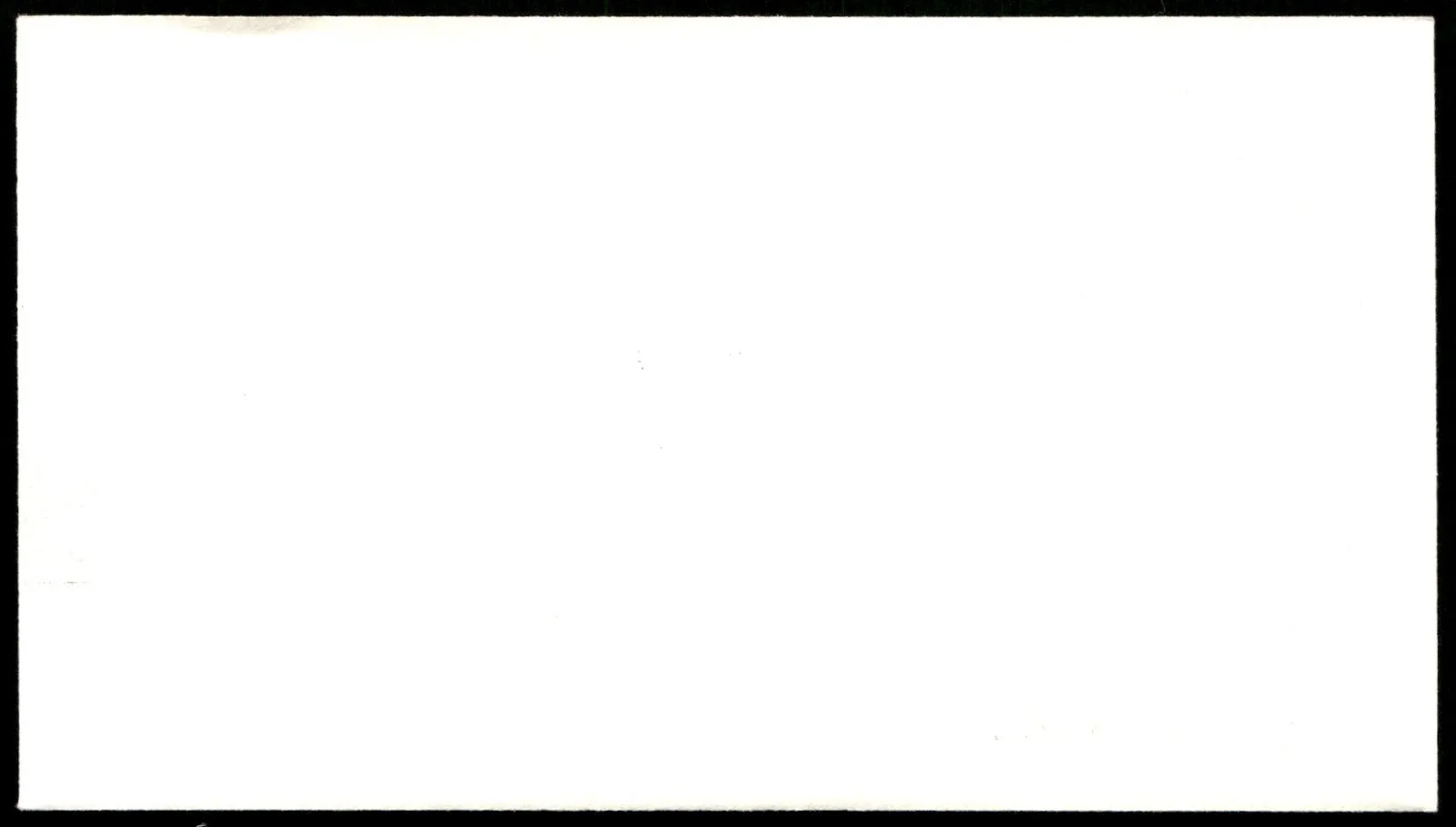 Actress Maureen O'Hara 1st First Day Cover Signed -Rare Vintage FDC Autograph, image 2