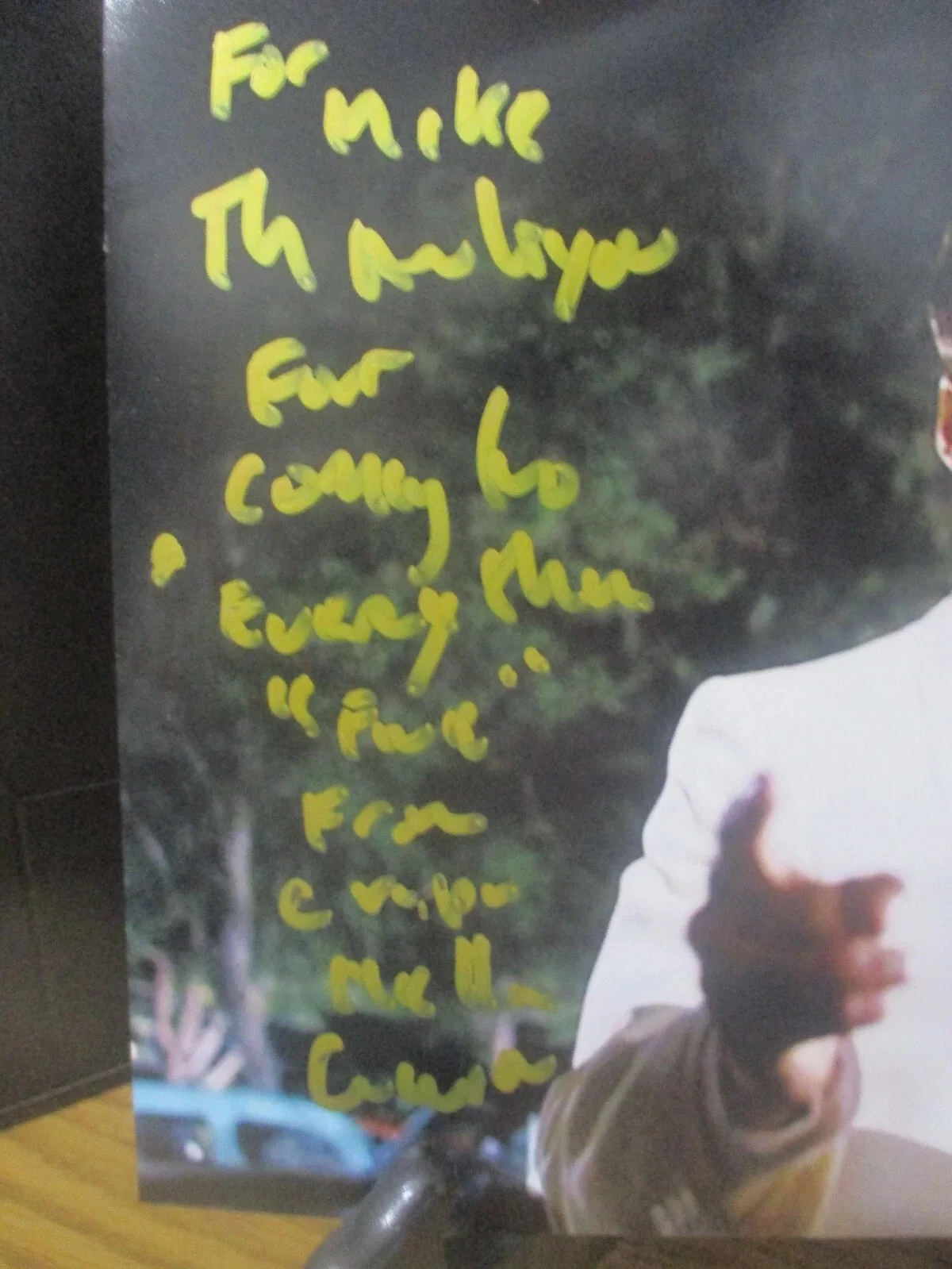 CRISPIN GLOVER — CRISPIN GLOVER (BACK TO THE FUTURE) AUTHENTIC AUTOGRAPHED/SIGNED 8X10 PHOTO-JSA, image 4