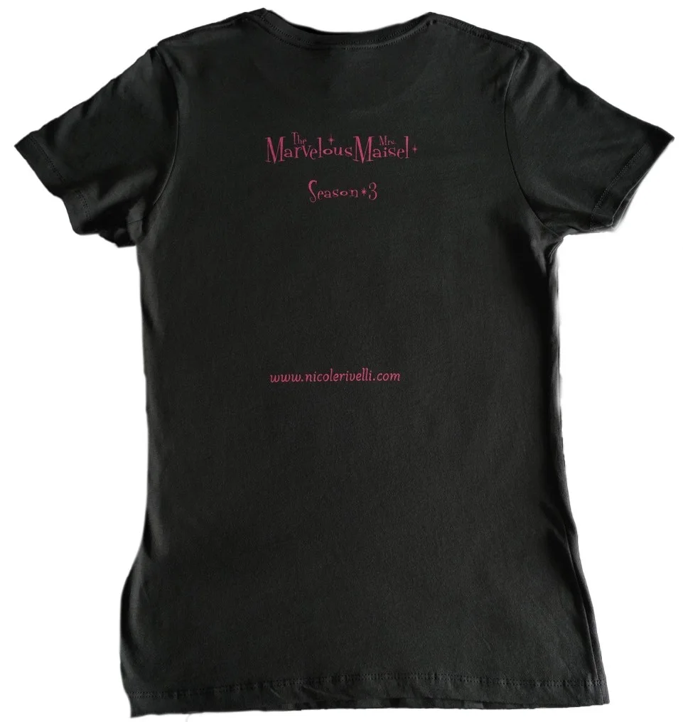 The Marvelous Mrs. Maisel Cast & Crew Swag T-Shirt, Midge men's size Large, изображение 2