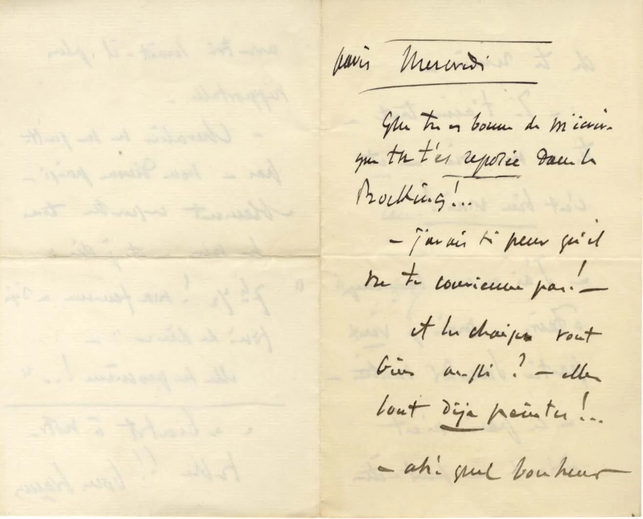 COMPOSER Jules Massenet FOUR autograph letters & enclosures, image 2