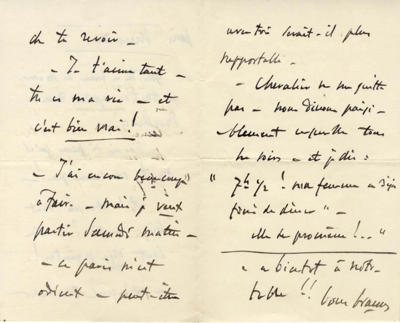 COMPOSER Jules Massenet FOUR autograph letters & enclosures, image 3