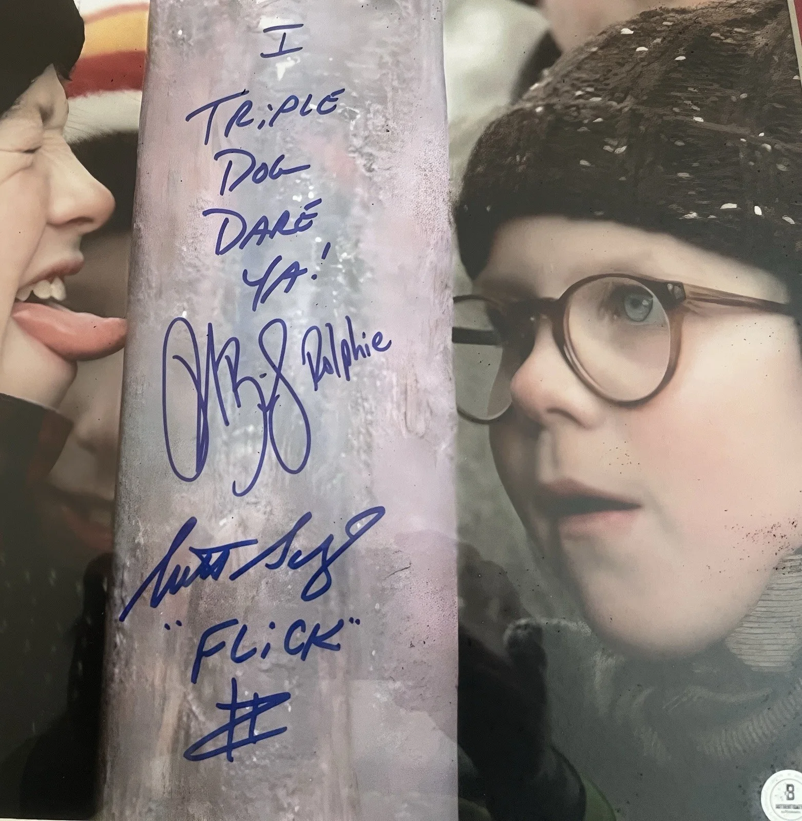 A Christmas Story Signed Scene Photo, image 2