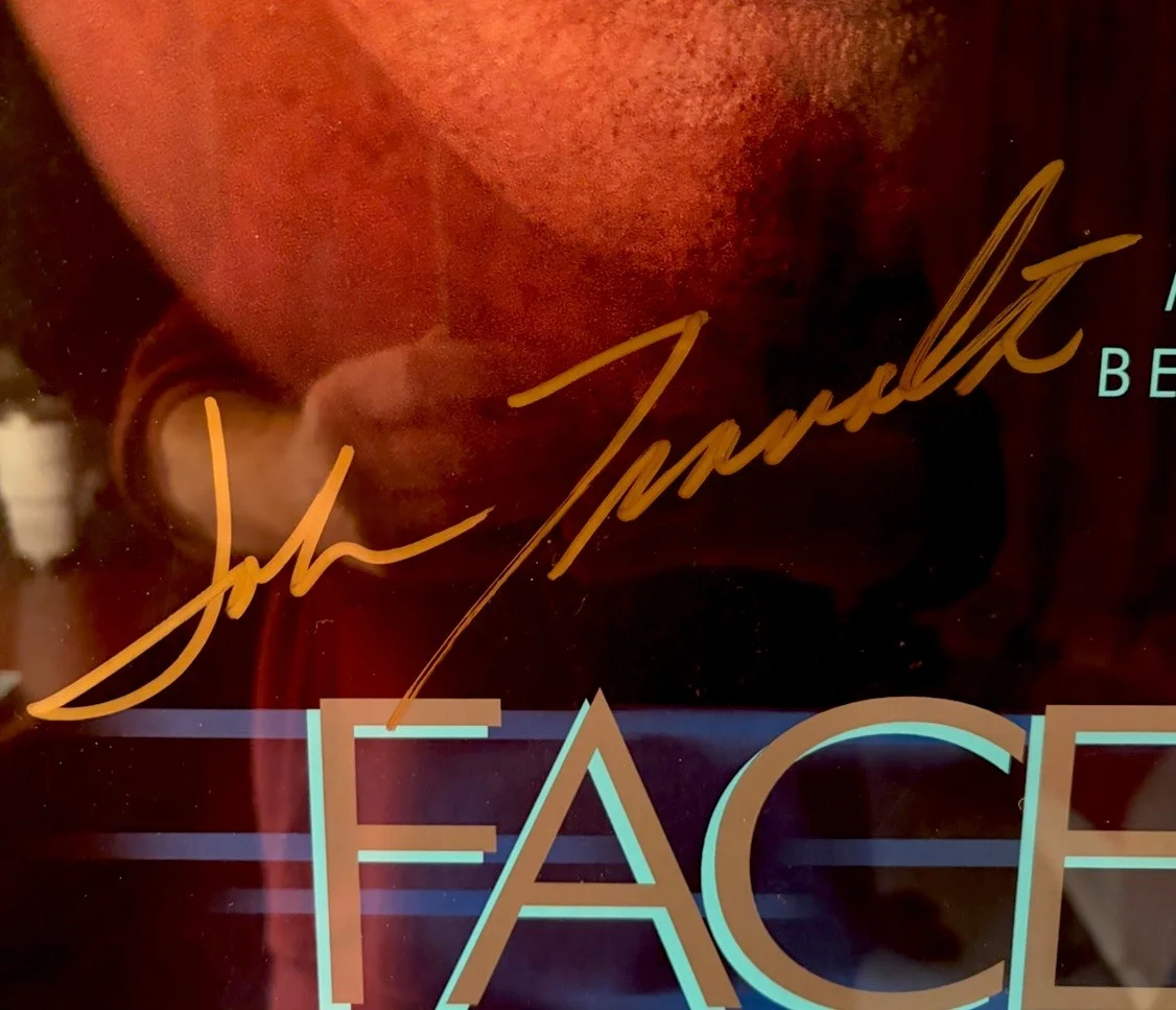John Travolta Nicholas Cage John Woo — Face/Off Framed Movie Poster Signed By John Travolta Nick Cage John Woo 48x36”, изображение 2
