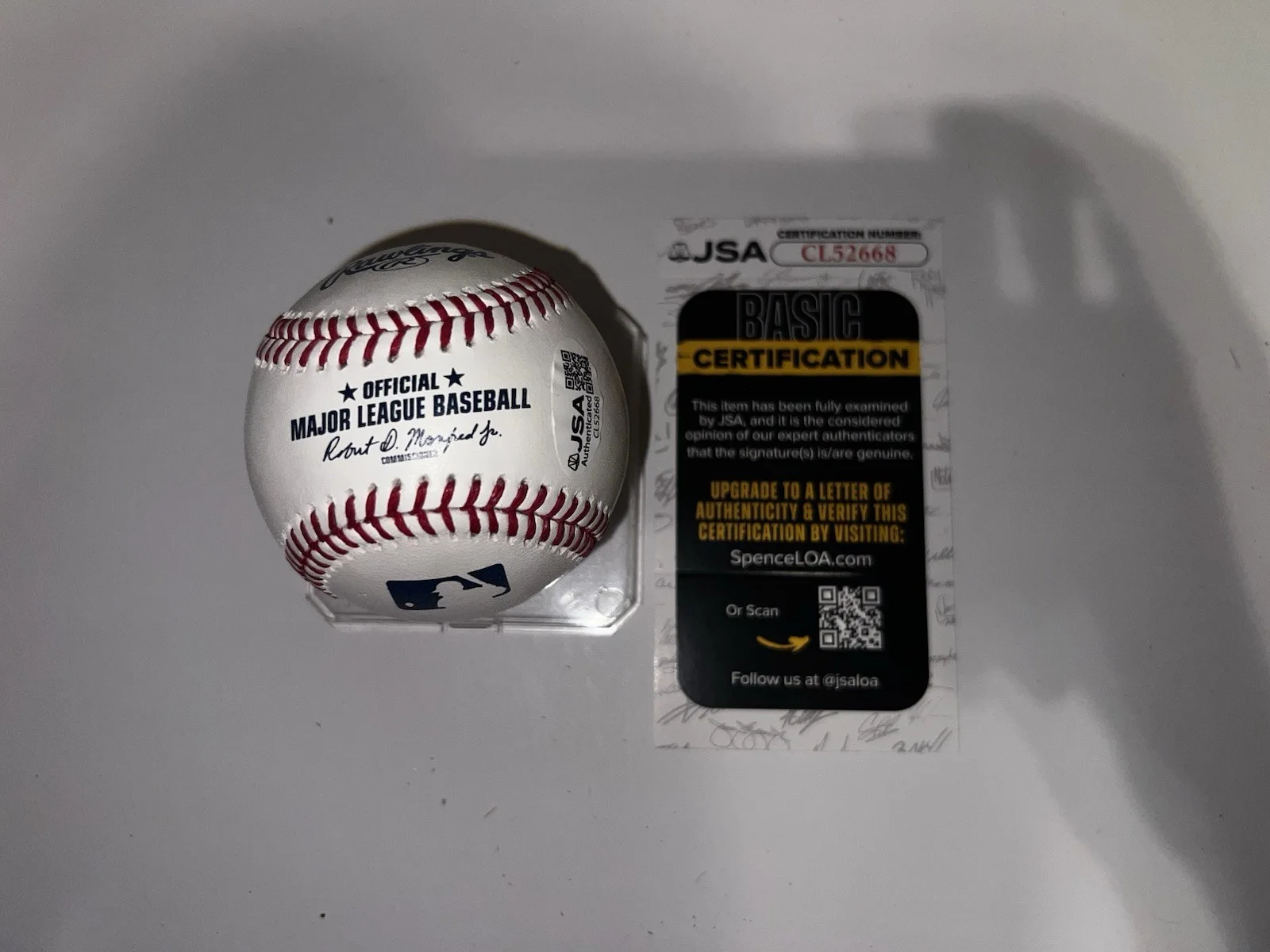 Zach Top Signed Official Major League Baseball Country Music Star JSA Auth, image 2
