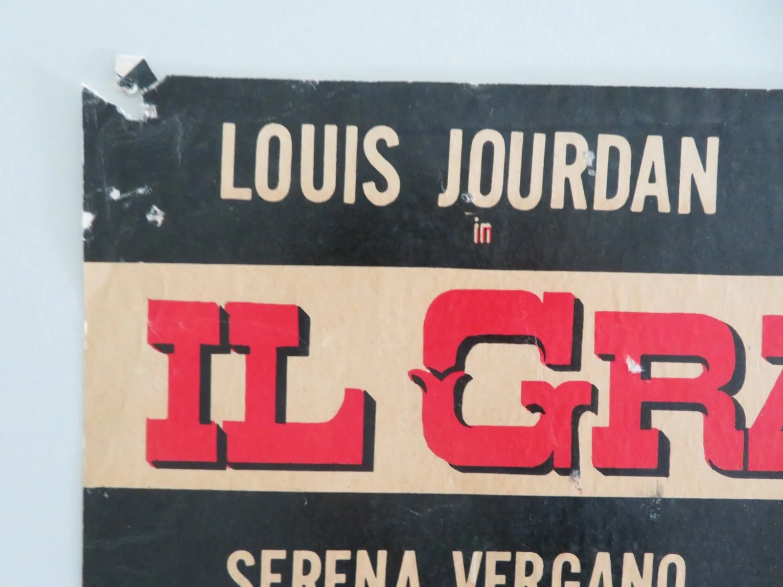Mathias Sandorf Italian Fotobusta Poster Louis Jourdan Renaud Mary 1963, изображение 3