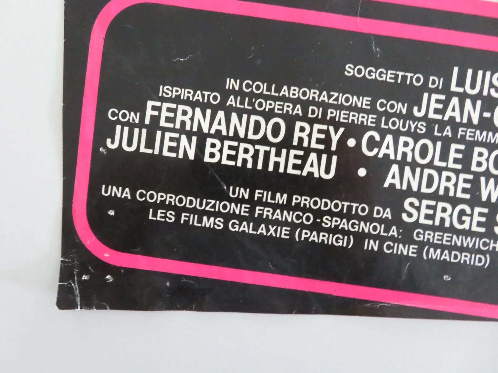 That Obscure Object of Desire Italian Fotobusta Poster Fernando Rey 1977, изображение 4