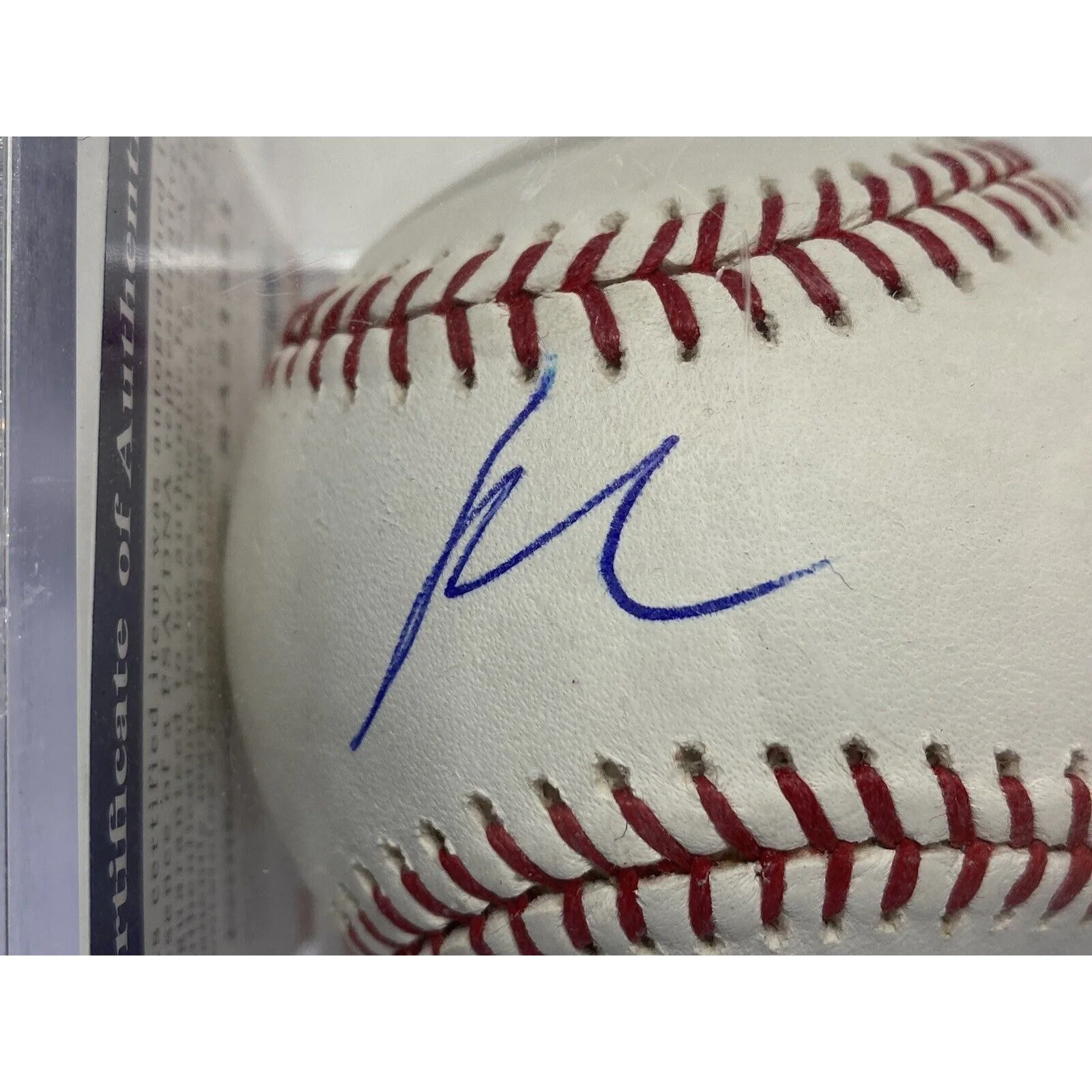 John Cusack — Autographed Baseball by John Cusack in Eight Men Out Third Party Authenticated, image 5