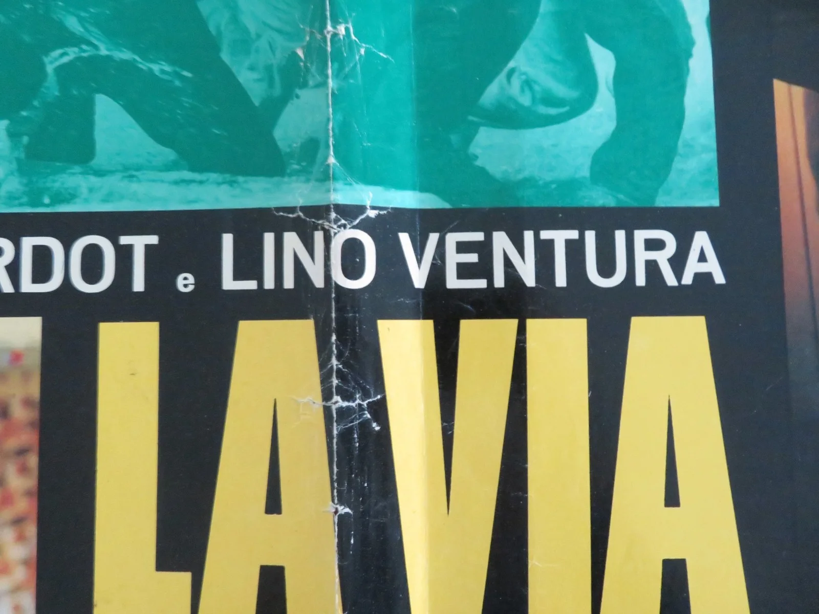 Rum Runners Italian Fotobusta Poster Lino Ventura Brigitte Bardot 1972, изображение 2