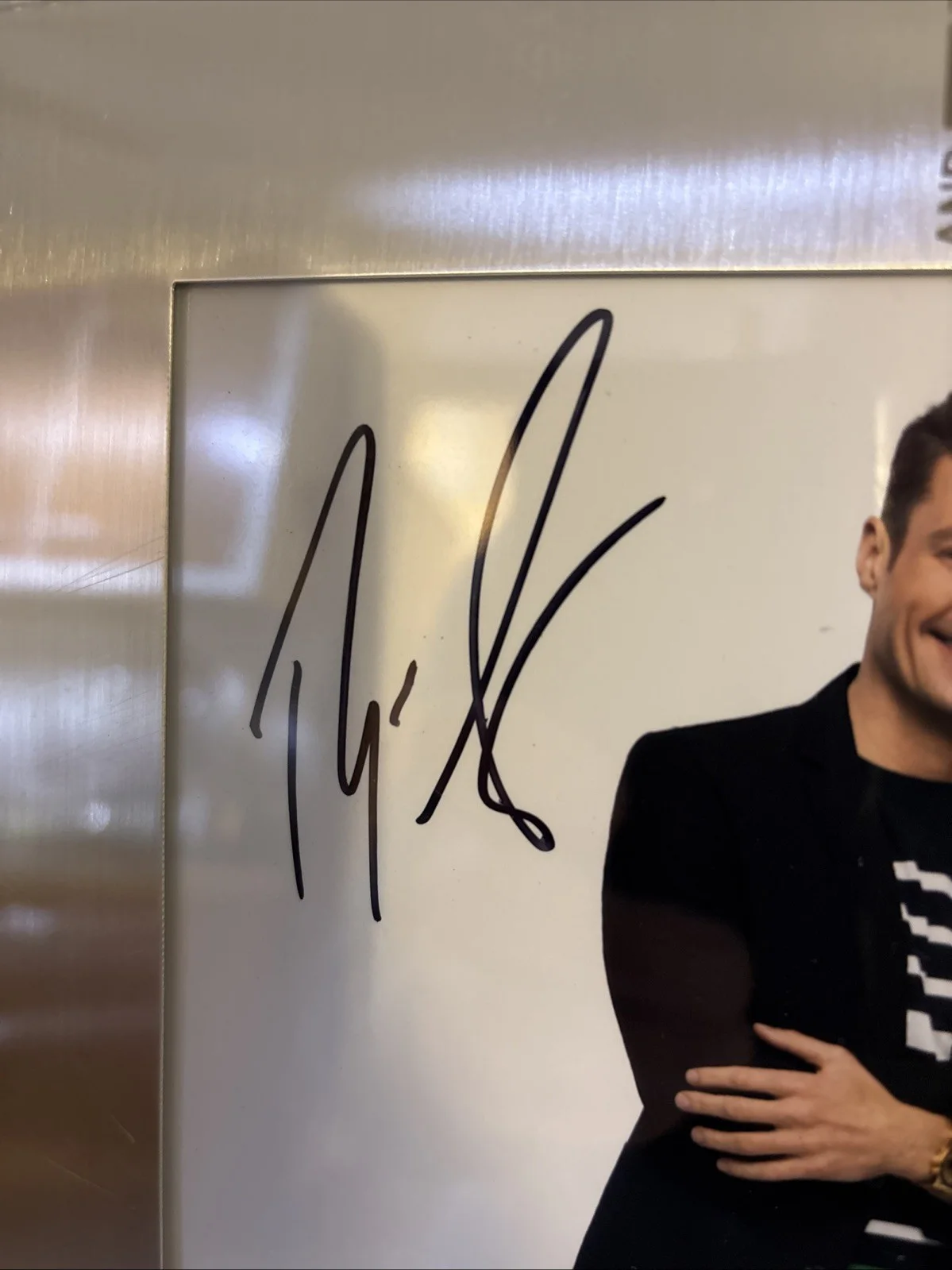 Kelly Ripa And Ryan Seacrest Autograph Picture From Anniversary Episode, изображение 2