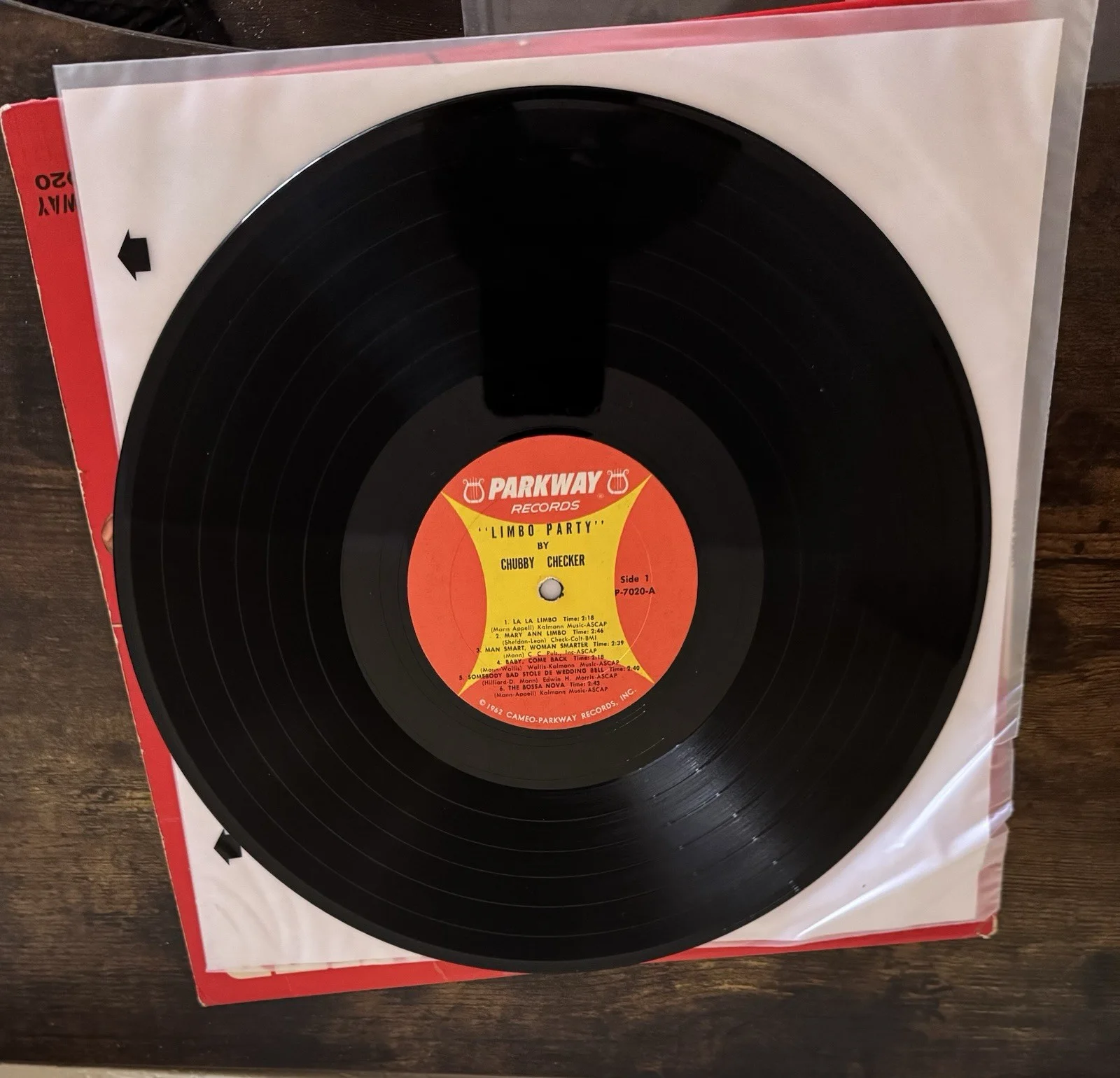 CHUBBY CHECKER LIMBO PARTY SIGNED ALBUM COA, image 3