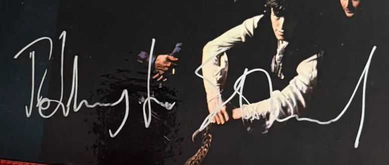 BECKETT signed STEVE WINWOOD autographed BLIND FAITH Hardcover Book ERIC CLAPTON, изображение 2