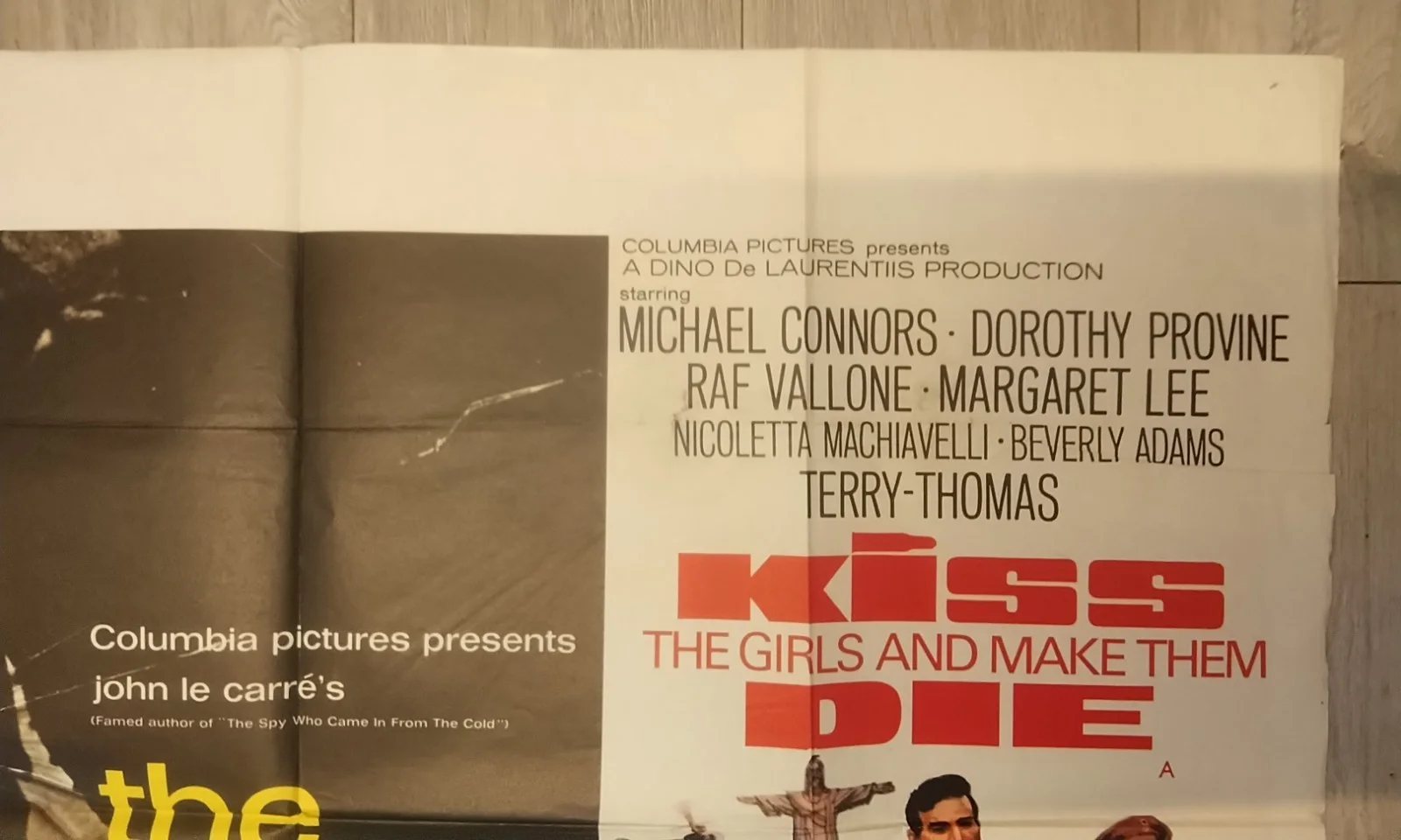 THE DEADLY AFFAIR, KISS THE GIRLS, AND MAKE THEM DIE. QUAD POSTER., изображение 3
