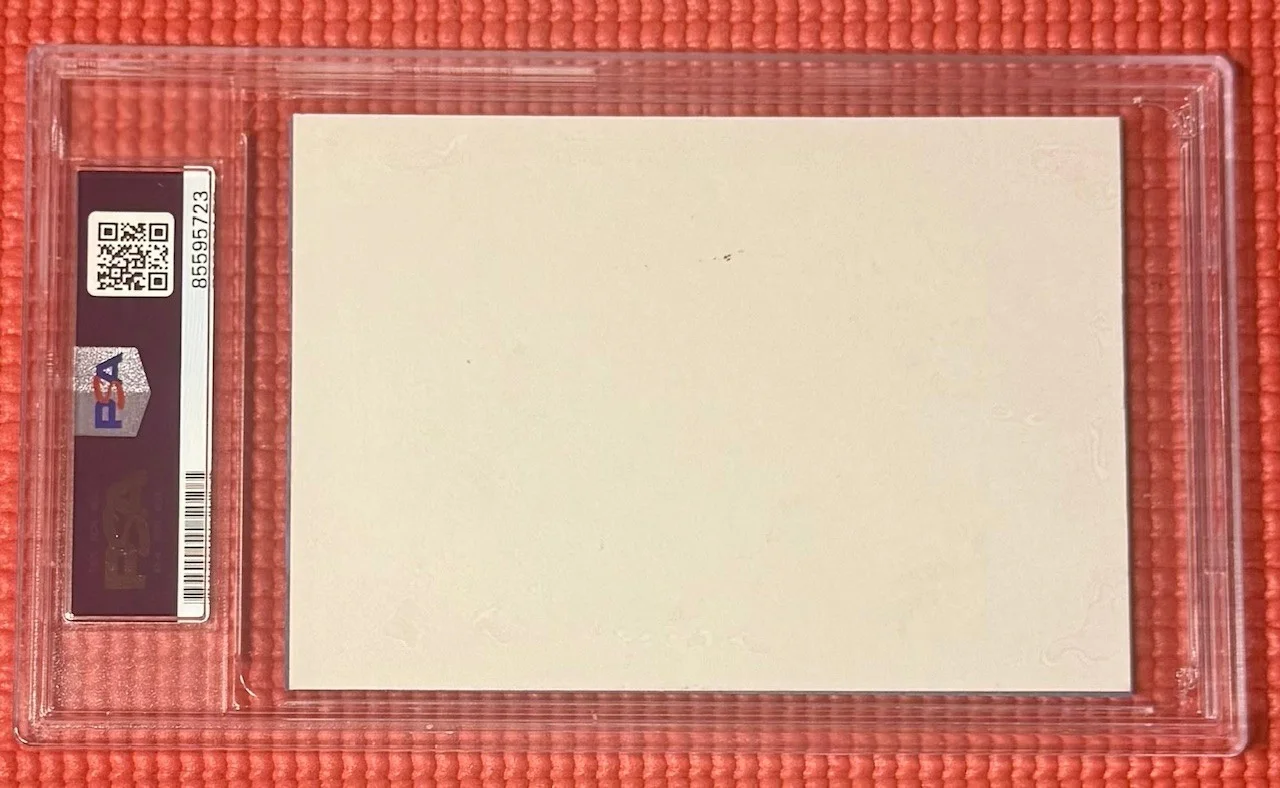 PSA/DNA slabbed & signed ROBIN TROWER autographed CUT Procol Harem, image 3
