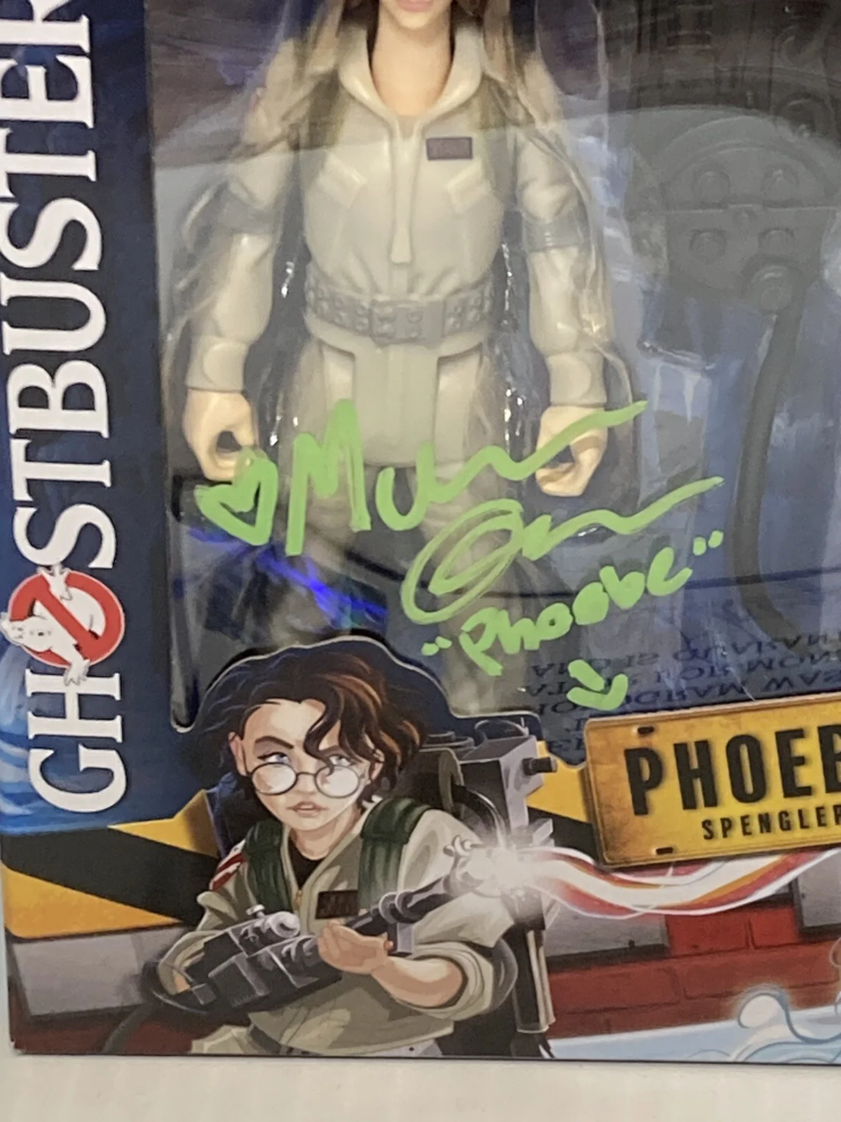 GHOSTBUSTERS Autograph Mckenna Grace Phoebe Spengler Frozen Empire Toy New 2024, изображение 2