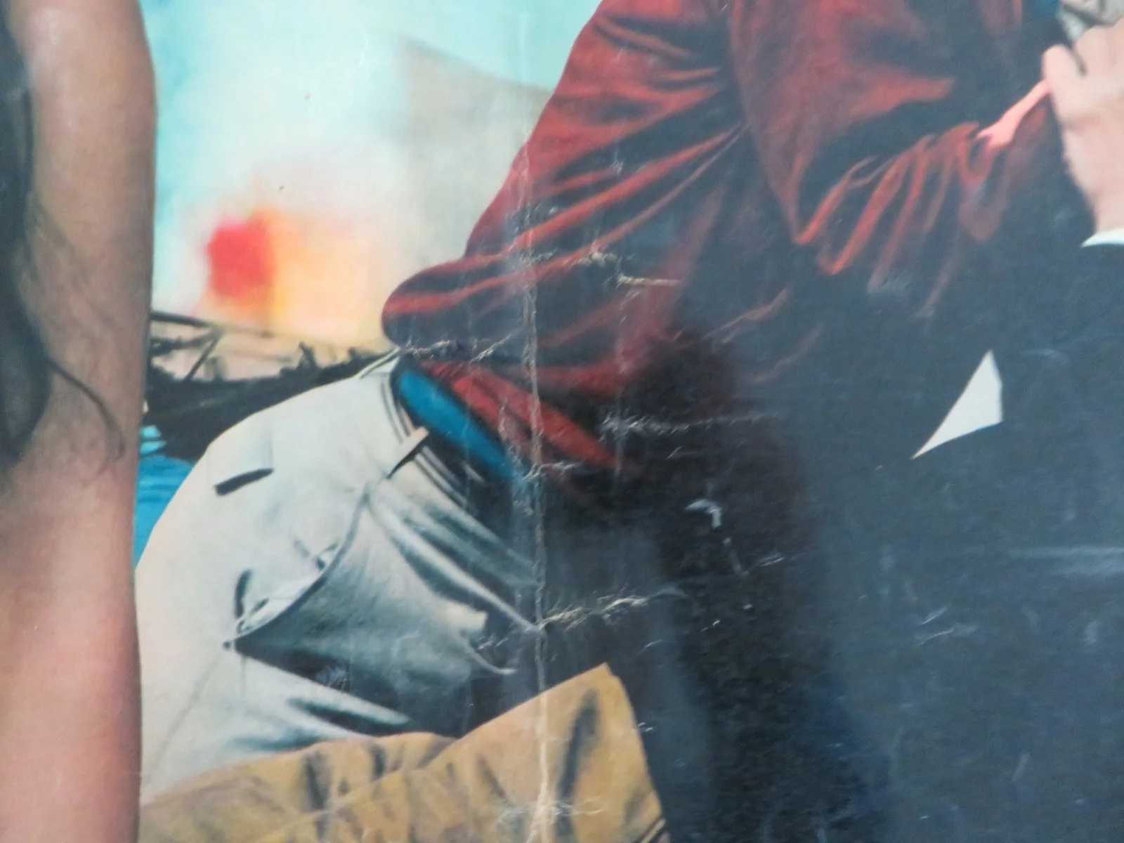 Coffin from Hong Kong Italian Fotobusta Poster Heinz Drache Elga Andersen 1965, изображение 2