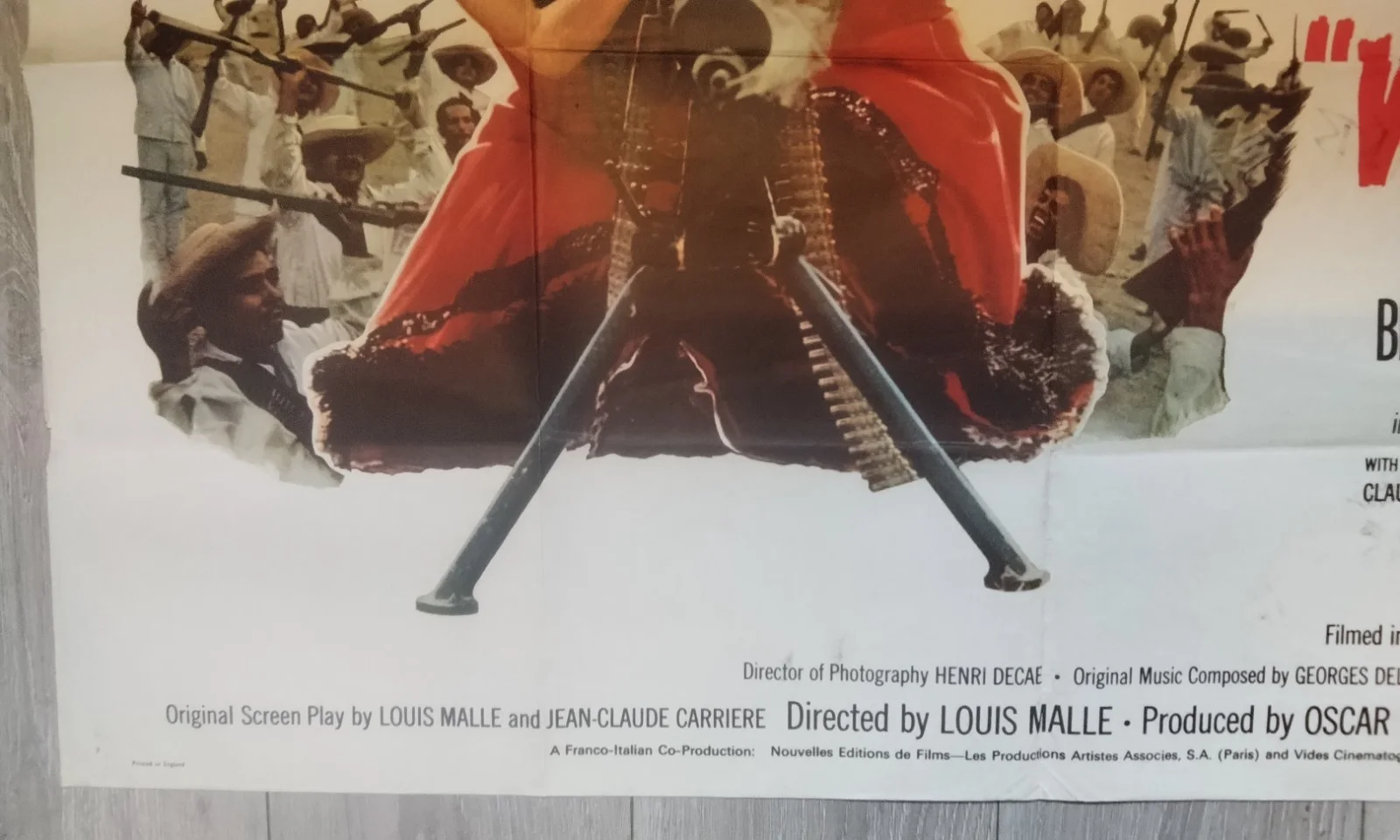 VIVA MARIA, QUAD POSTER, 1965, BRIGITTE BARDOT, JEANNE MOREAU., image 5
