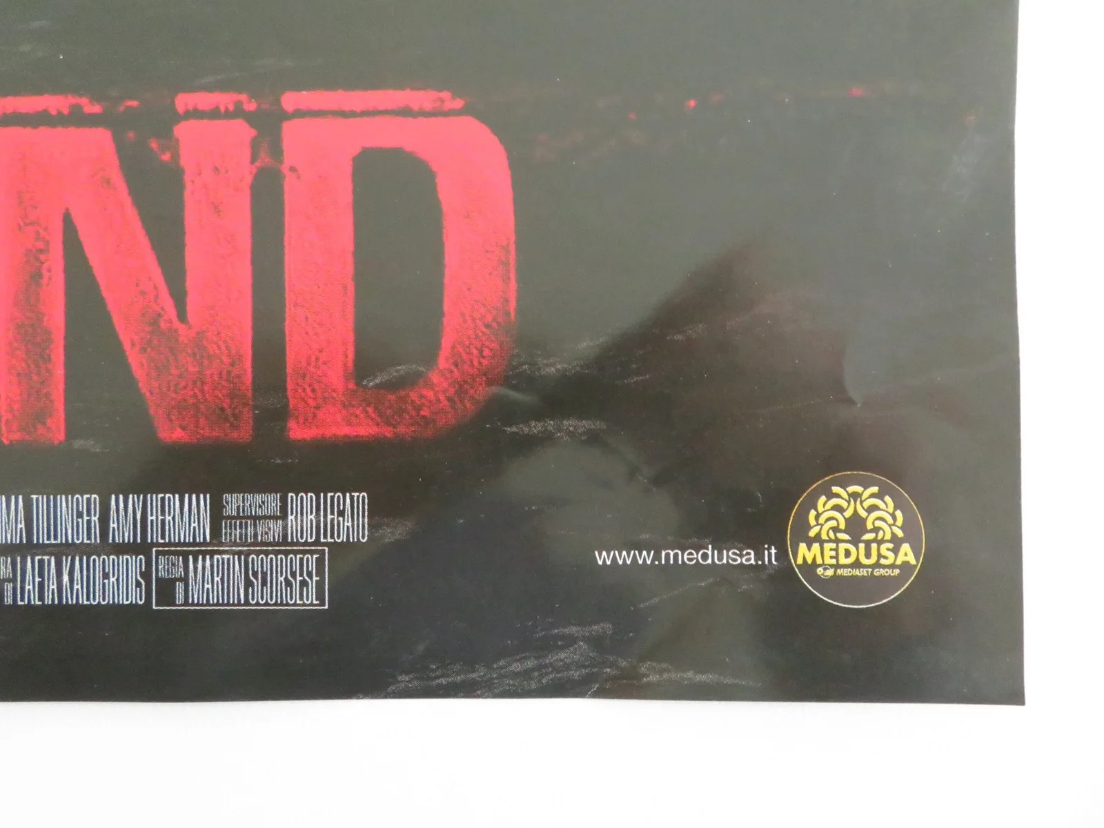 Shutter Island Italian Fotobusta Poster Leonardo DiCaprio Mark Ruffalo 2010, image 5