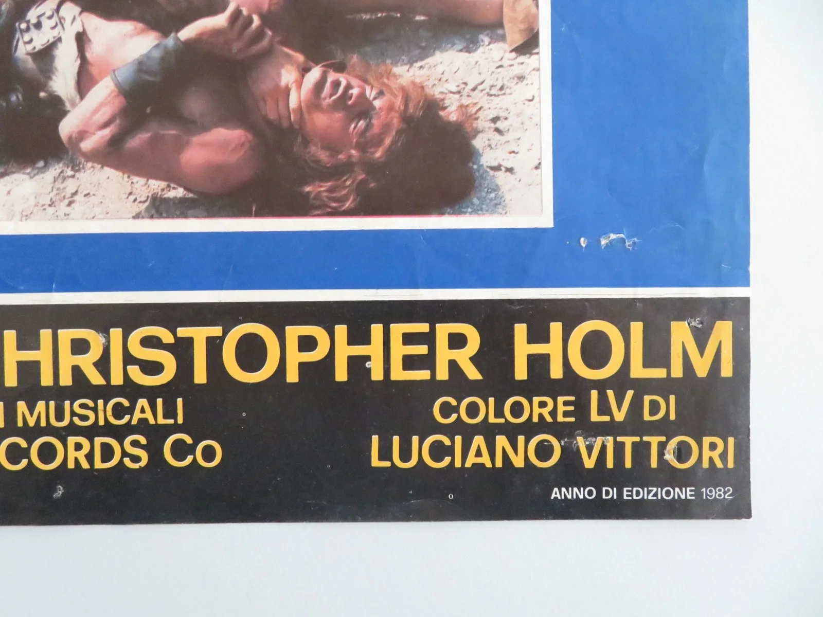 Thor the Conqueror Italian Fotobusta Poster Bruno Minniti Romano 1983, image 5