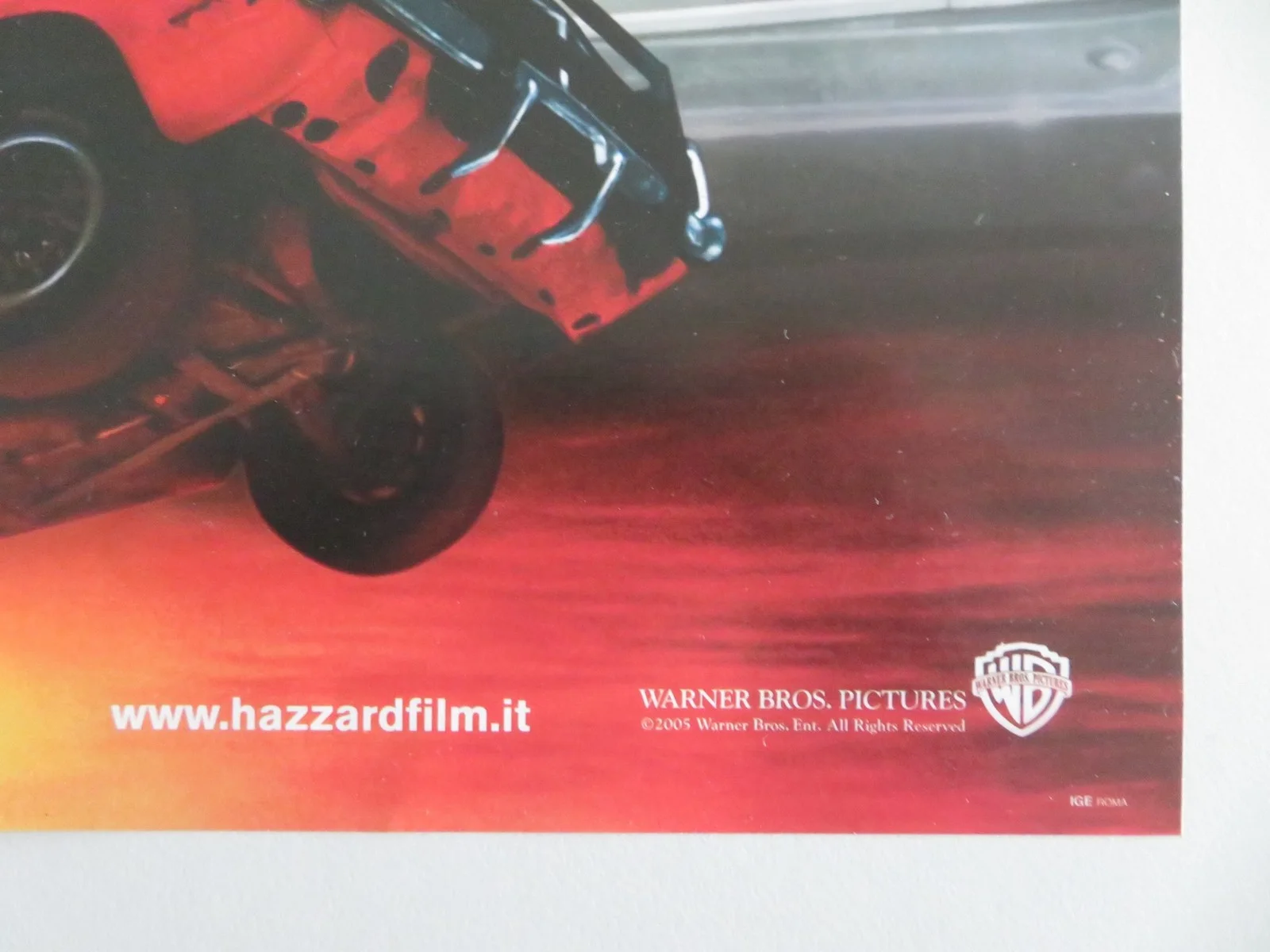 The Dukes of Hazzard Italian Fotobusta Poster Johnny Knoxville Scott 2005, изображение 5