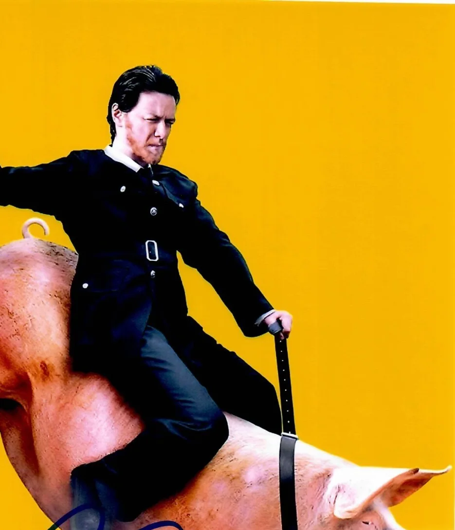 James McAvoy — James McAvoy Filth Actor As Bruce Robertson Hollywood Signed 8x10 Photo TTM COA, изображение 3