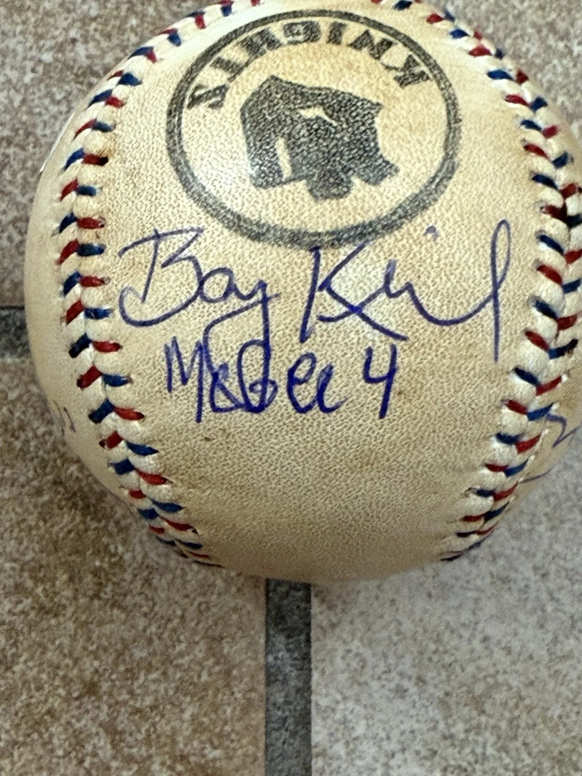 Mike Starr, Jon Van Ness — The Natural Cast Signed custom M. Starr , Barry Kivel Rob Rich&Jon Van Ness JSA, изображение 3