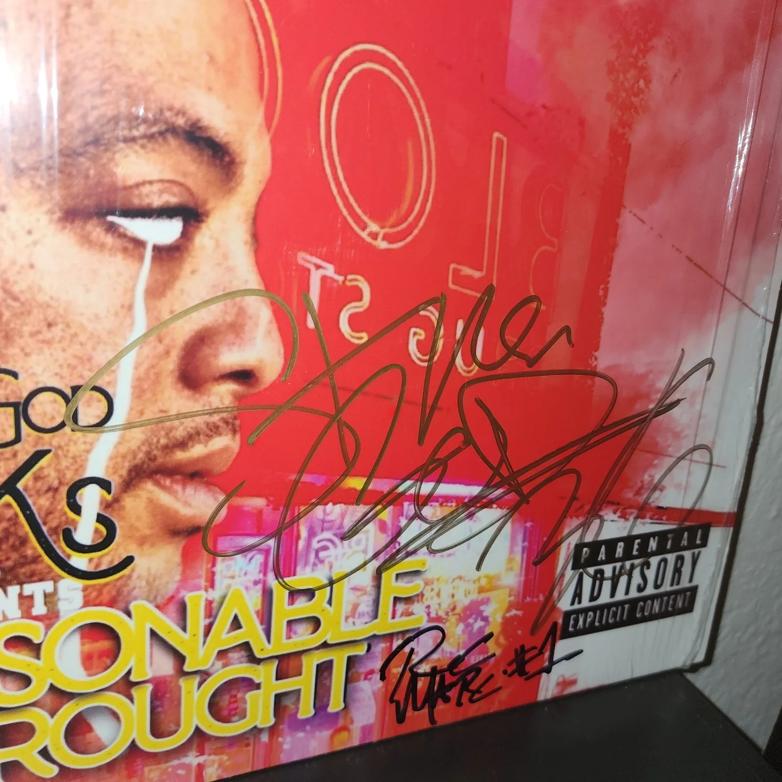 SIGNED STOVE GOD COOKS ROC MARCI White Freeze Splatter Vinyl Reasonable Drought, изображение 2