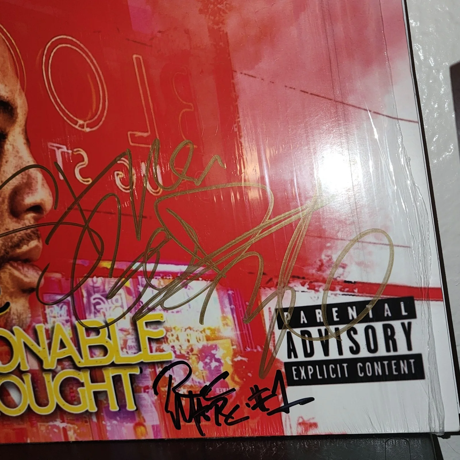 SIGNED STOVE GOD COOKS ROC MARCI White Freeze Splatter Vinyl Reasonable Drought, изображение 3
