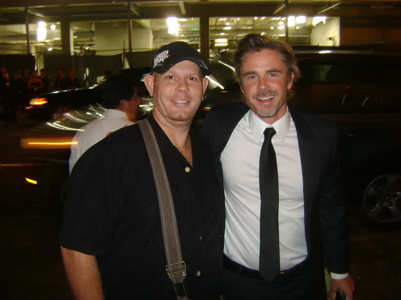 SAM TRAMMELL — Sam Trammell True Blood matted signed index card with photo 11x17 #1 Sam, изображение 4