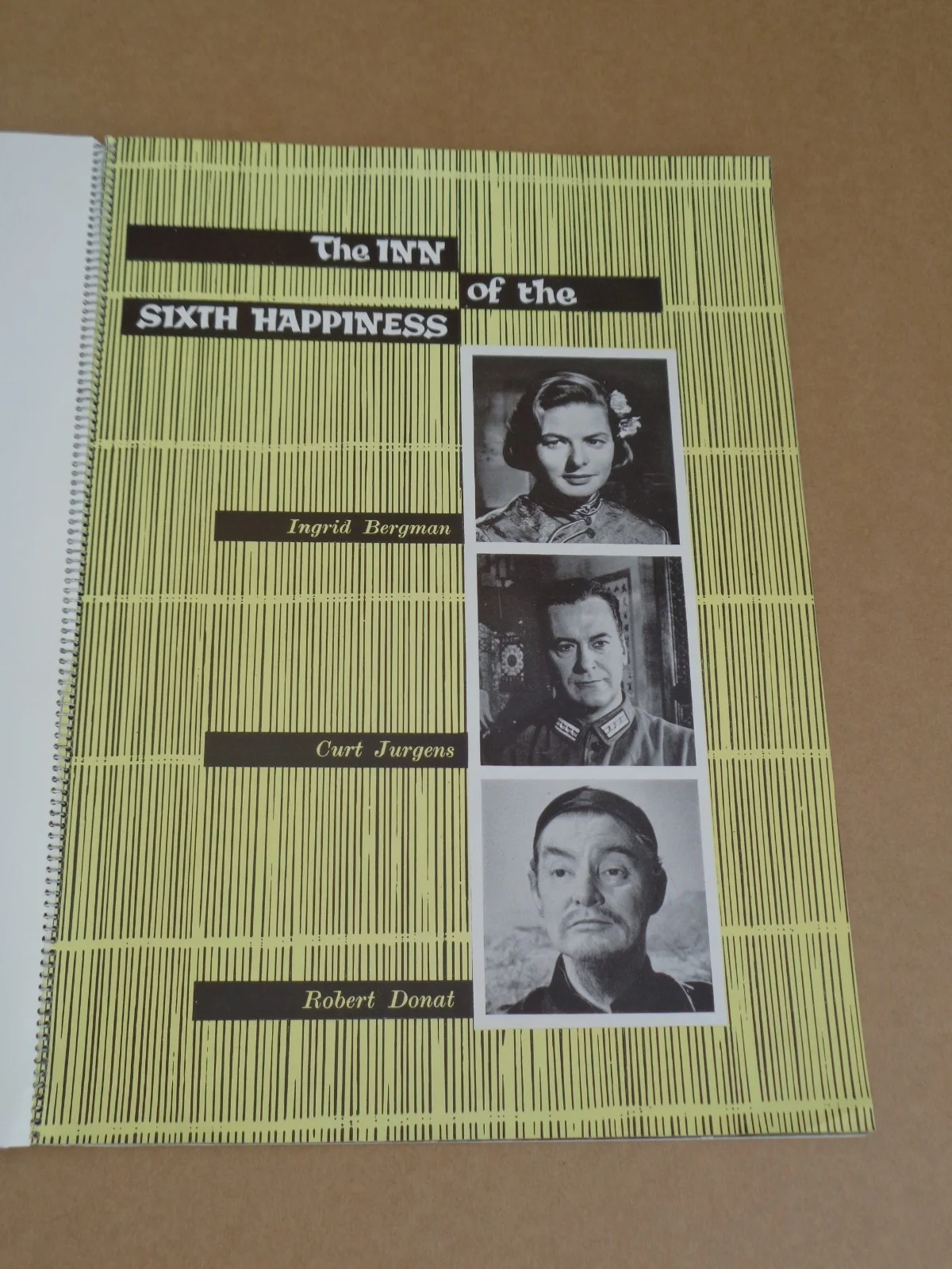 Ingrid Bergman - The Inn Of Sixth Happiness - 1958 World Premiere Film Brochure, изображение 2