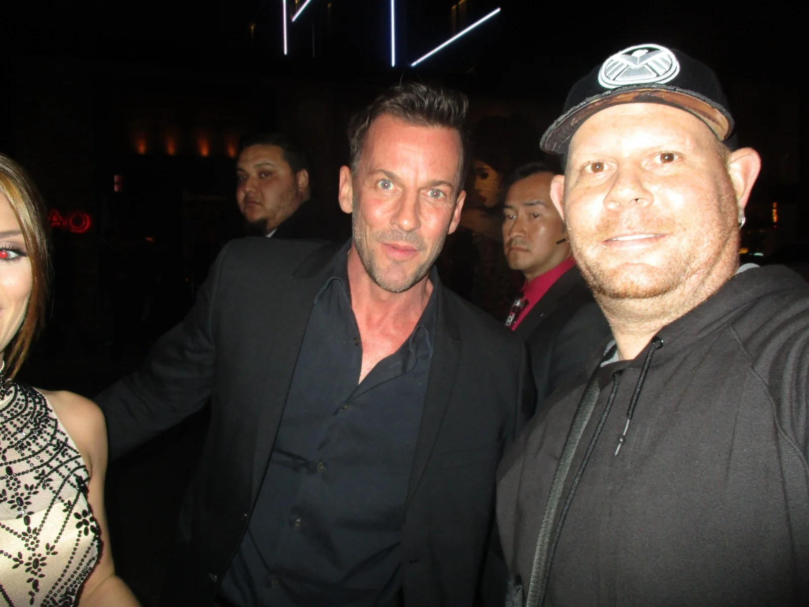 CRAIG PARKER — Craig Parker Spartacus matted signed index card with photo 11x17 #1 Glaber, image 3