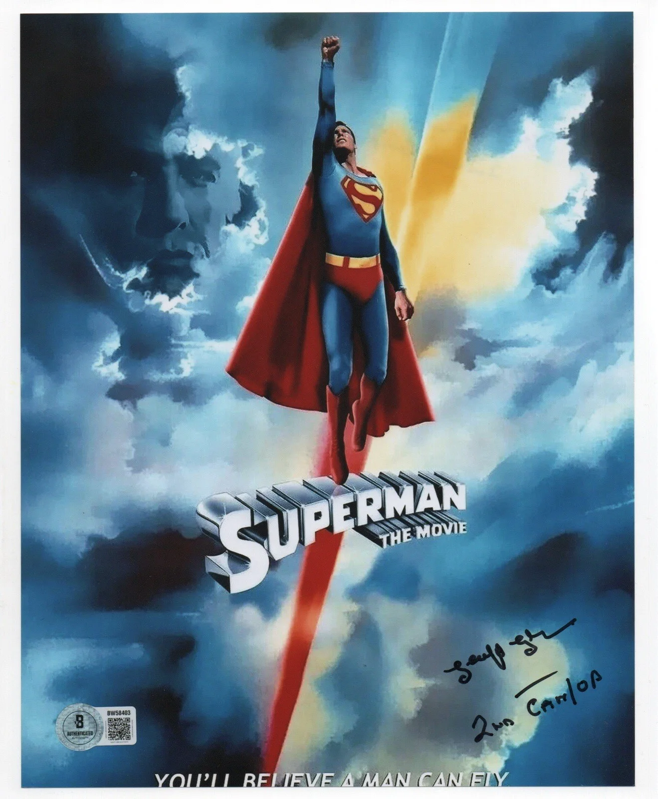 Geoff Glover — Geoff Glover autographed signed 8x10 photo Beckett BAS COA Camera Operator Rare