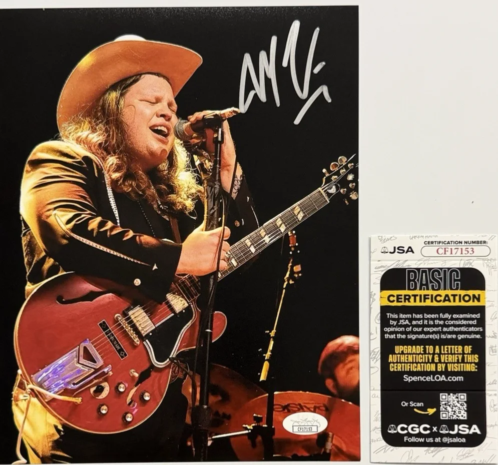 Marcus King Signed 8x10 Photo Autograph Guitar Performance JSA COA CF17153, image 2