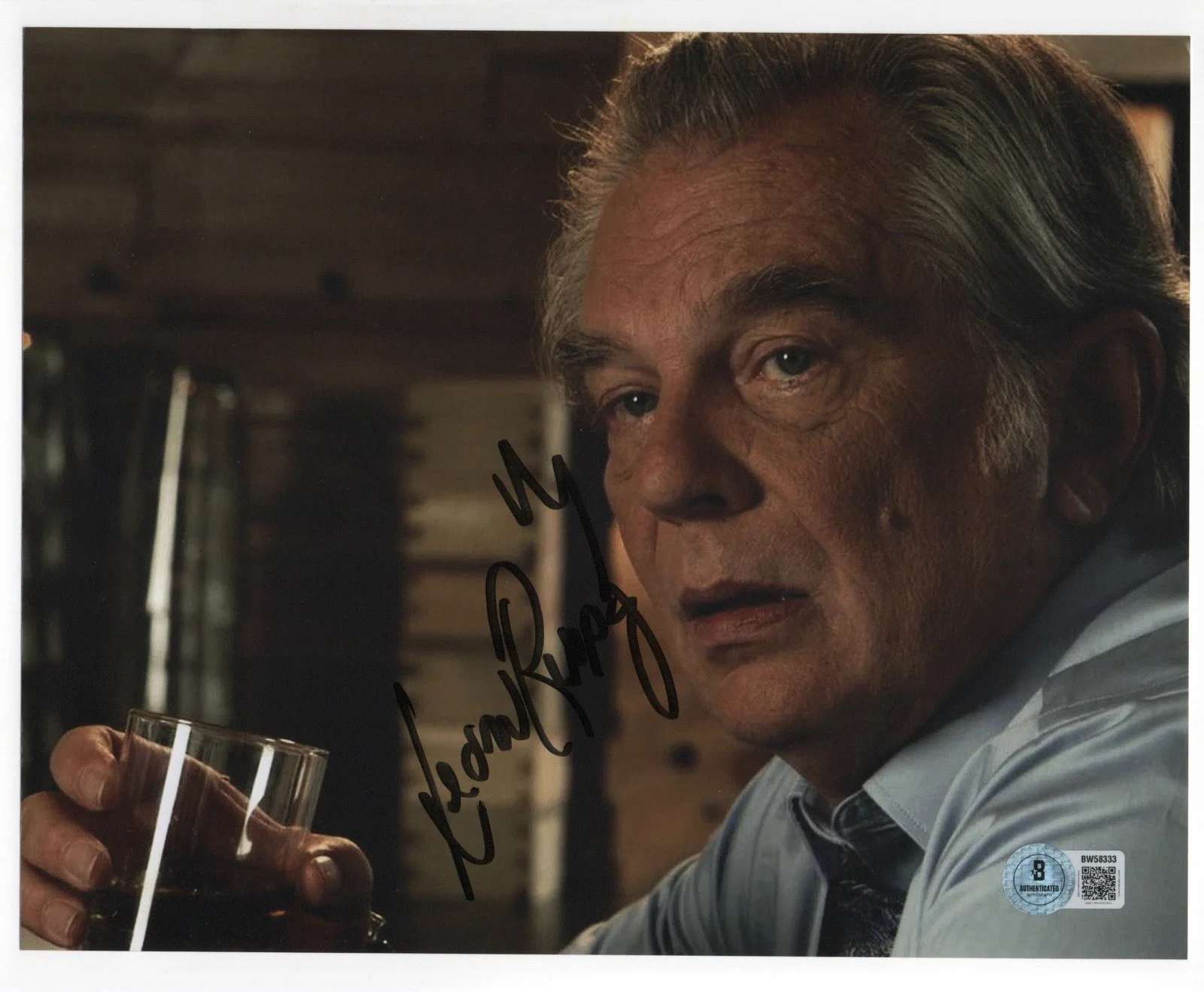 Leon Rippy — Leon Rippy autographed signed 8x10 photo Beckett BAS COA The Patriot Deadwood
