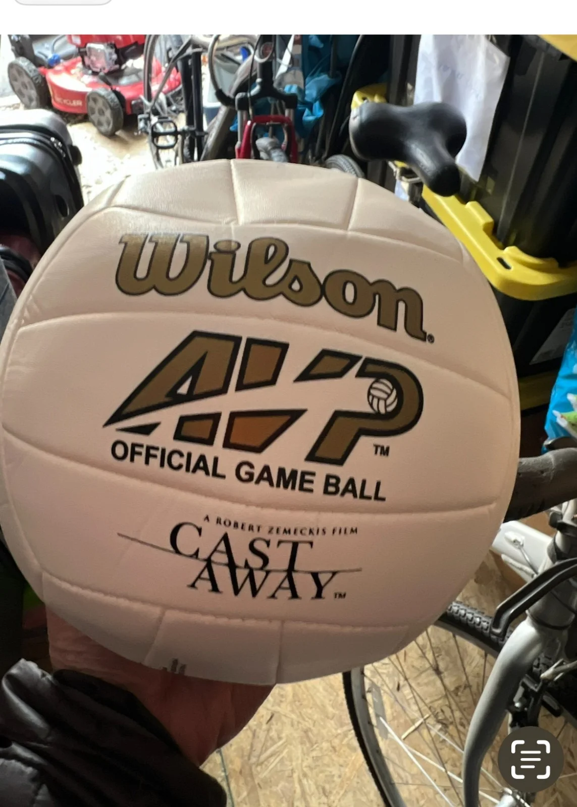 Tom Hanks — Tom Hanks Signed Cast Away Wilson Volleyball Mr WILSON Toronto Premier JSA, изображение 3