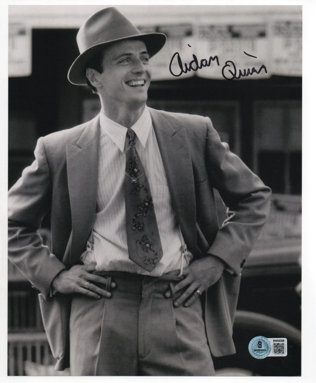 Aidan Quinn — Aidan Quinn autographed signed 8x10 photo Beckett BAS COA The Mission Felipe Hot